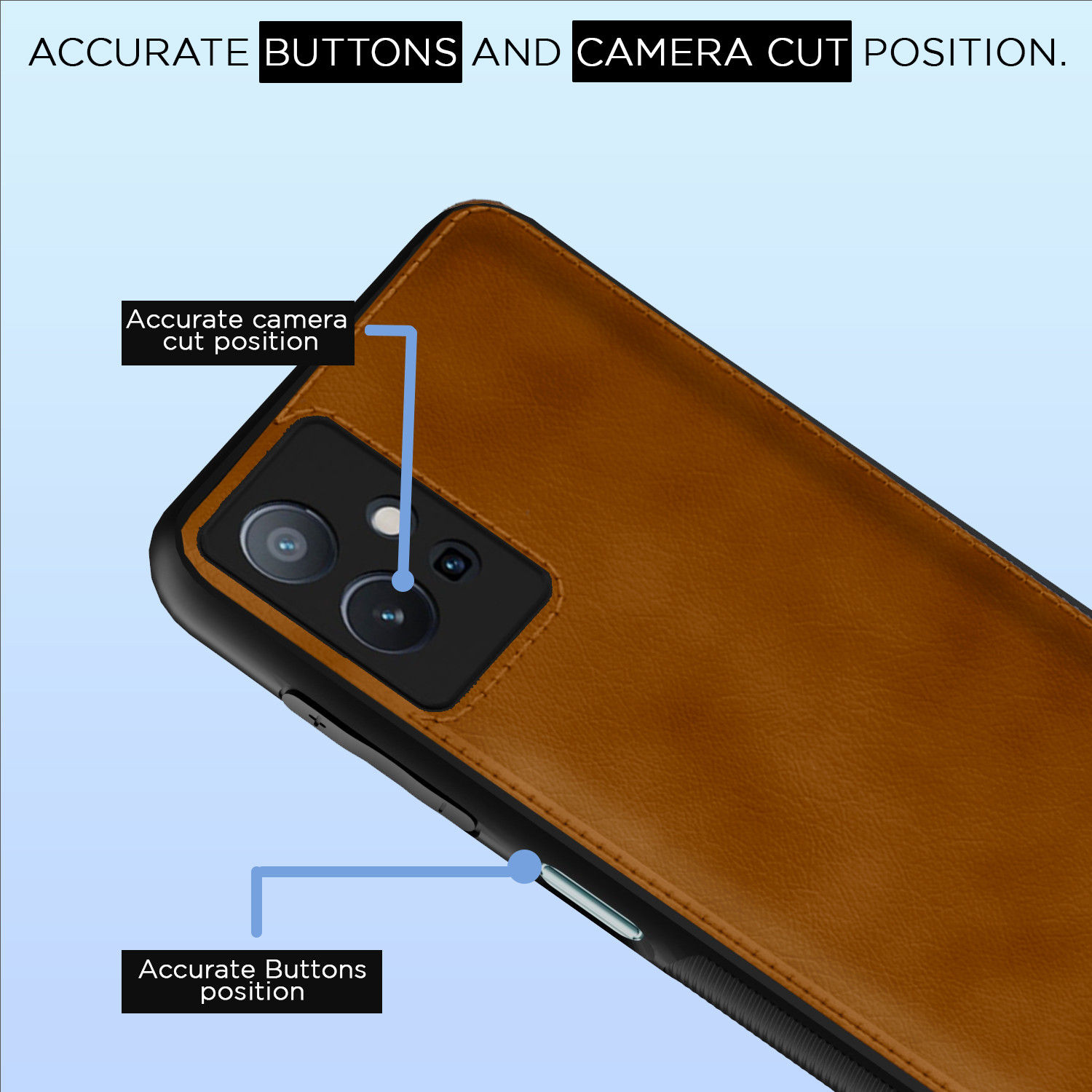 Image of Pikkme Back Cover for Vivo T1 5G