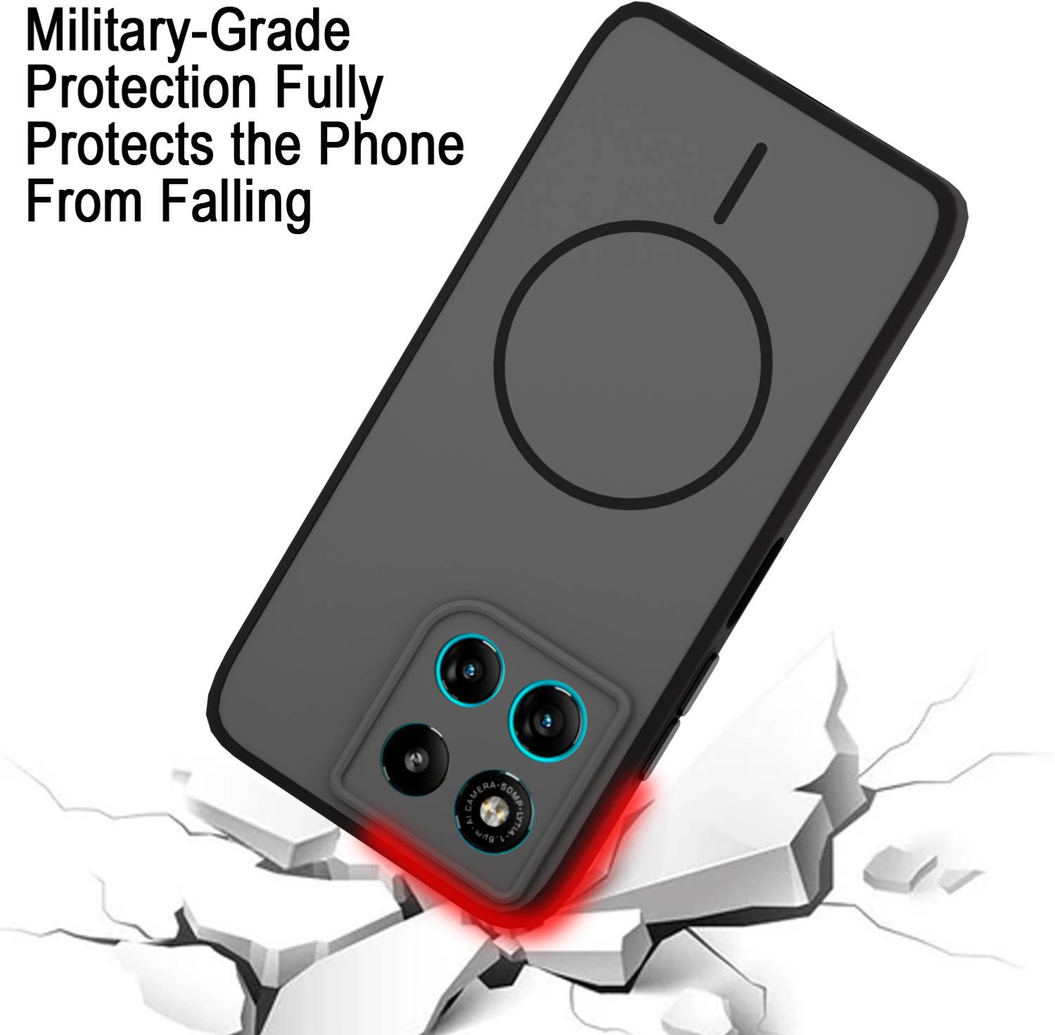 KartV Back Cover for Motorola G57 Power 5G - Image 3