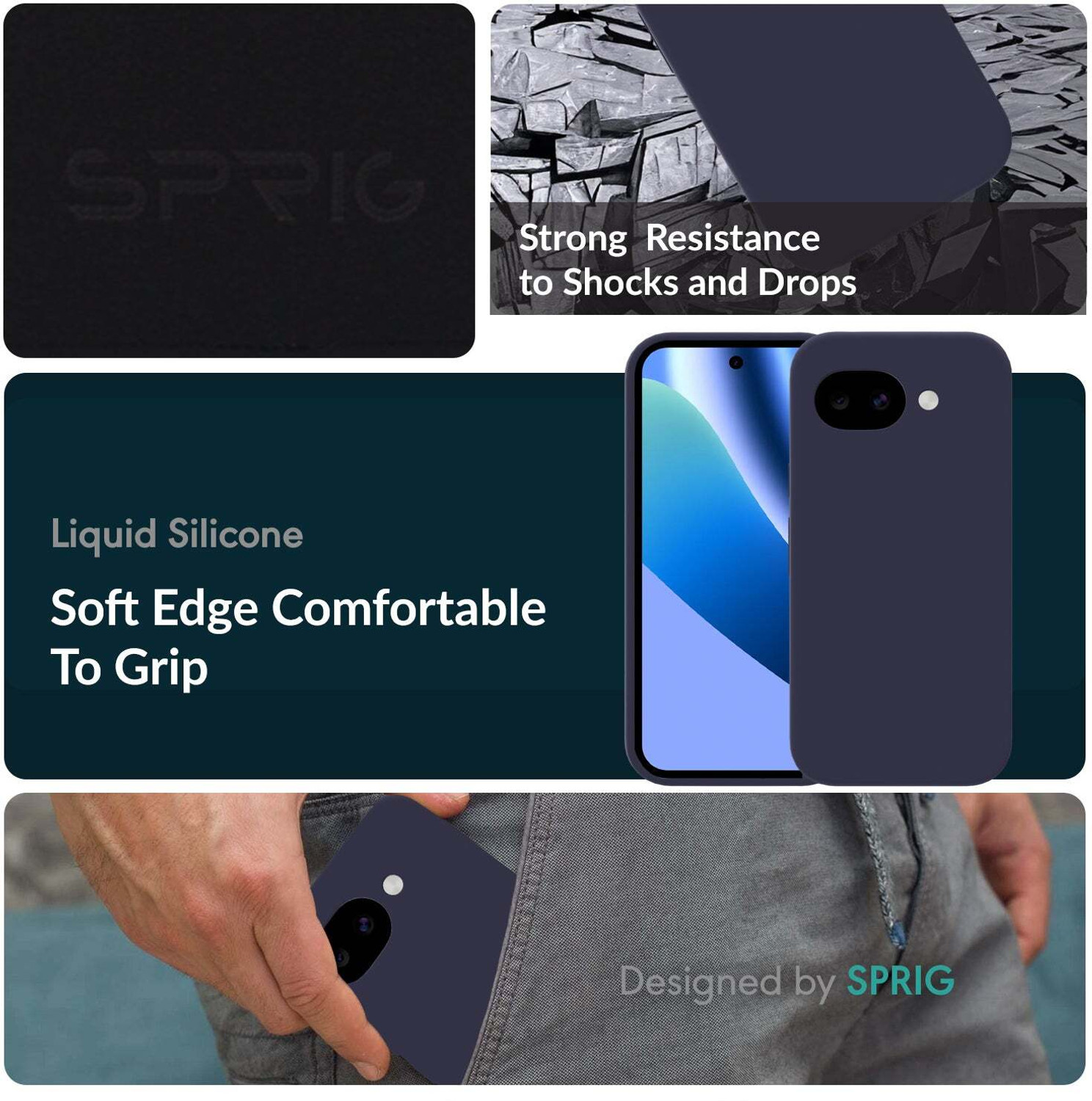 Image of Sprig Back Cover for GOOGLE PIXEL 10A, PIXEL 10A, Google Pixel 10a