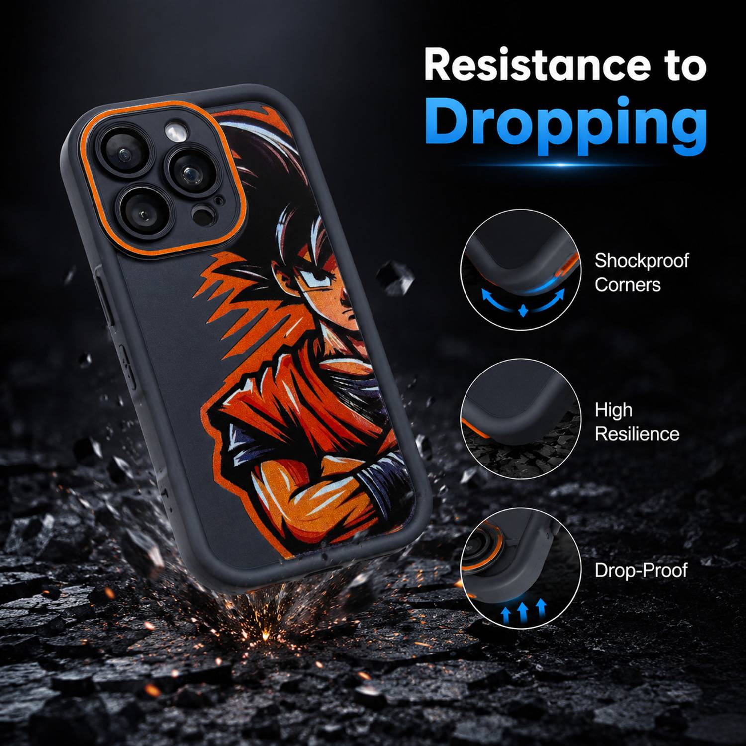 CoverMingle iPhone 14 Pro Anime Case - Image 4