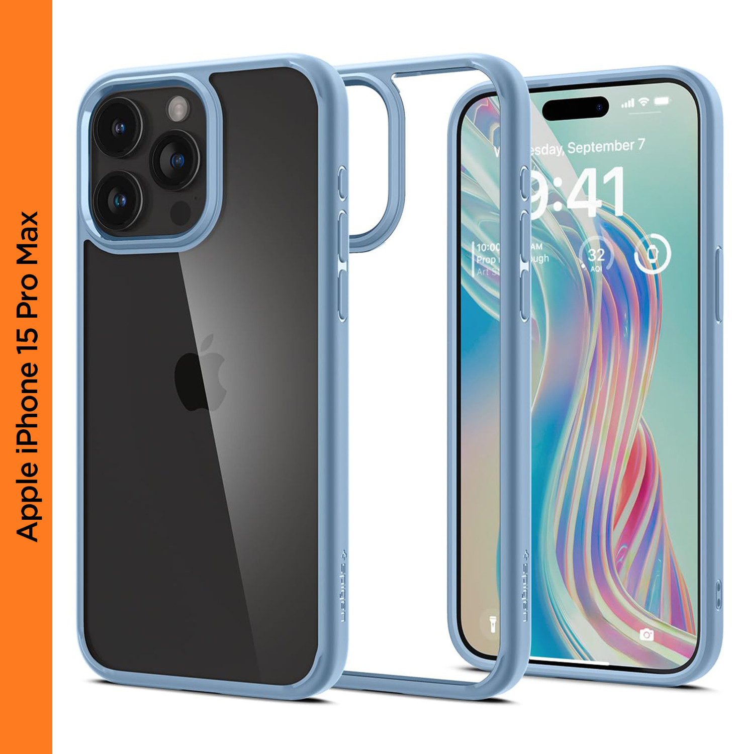 Spigen Ultra Hybrid Back Cover for Apple iPhone 15 Pro Max