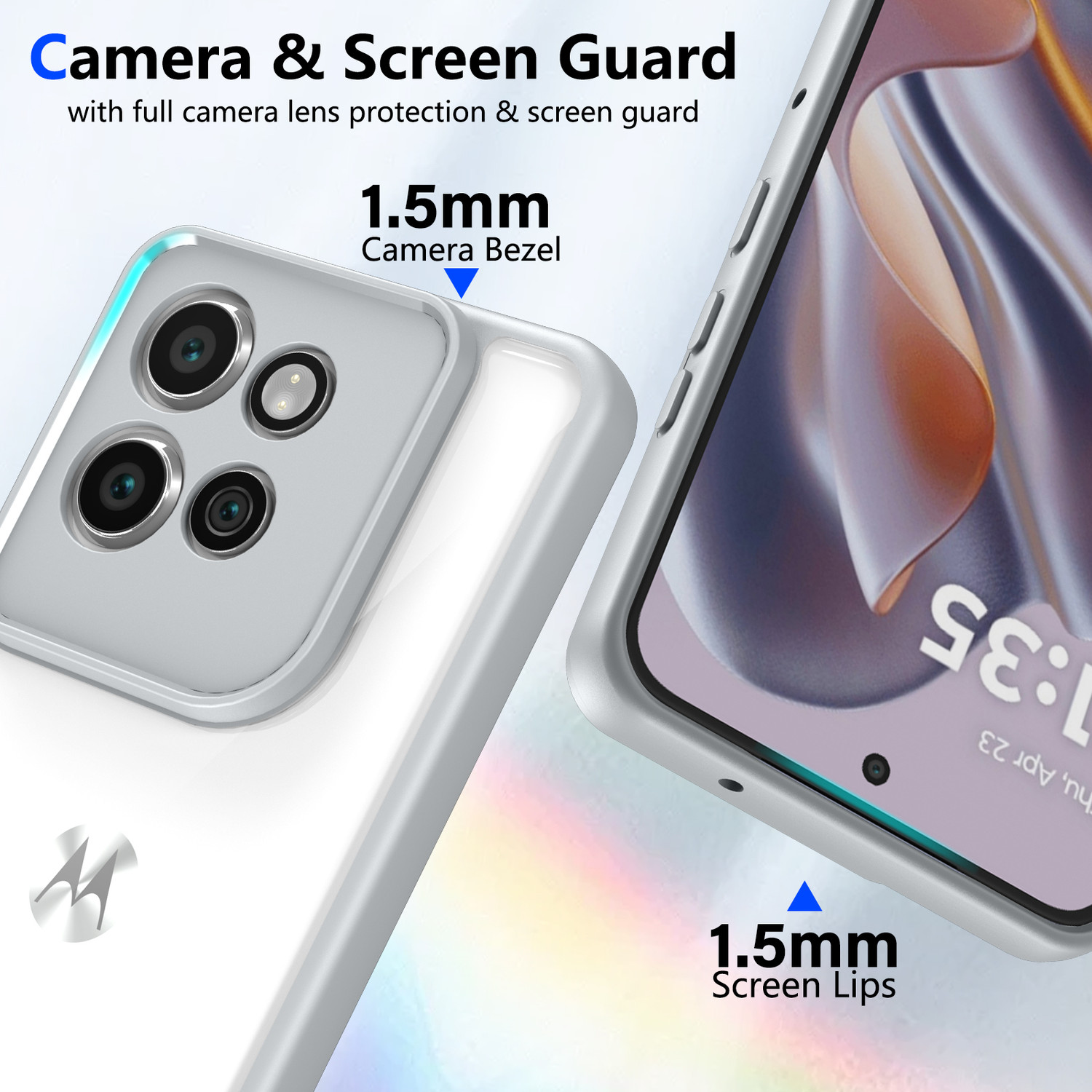 Image of Kypo Back Cover for Motorola Edge 50 Neo, Moto Edge 50 Neo