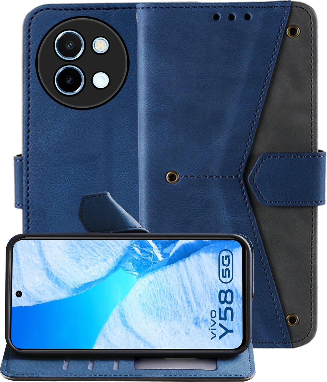 Autofocus Back Cover for Vivo Y58 5G