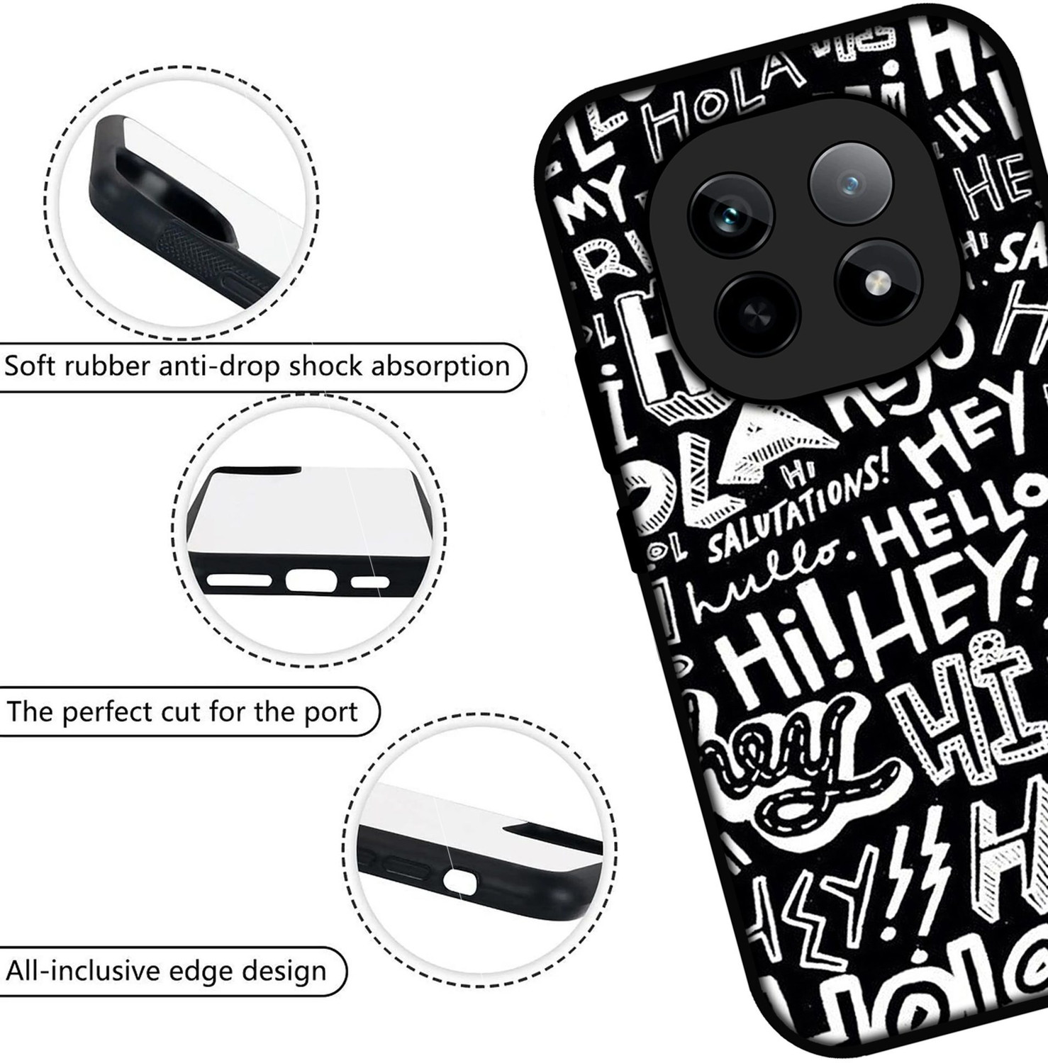 Image of Smutty Back Cover for Realme P2 Pro