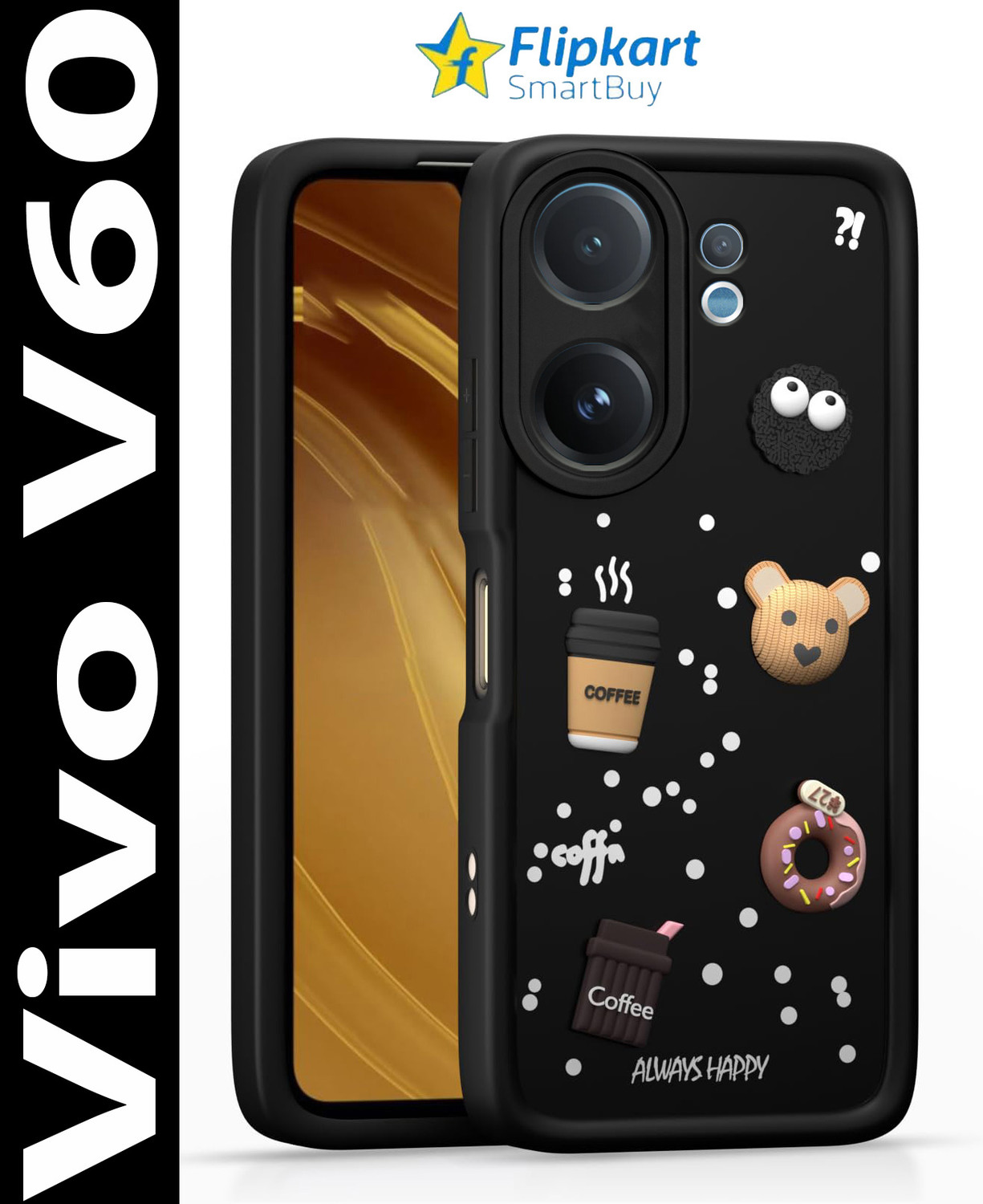 Image of Flipkart SmartBuy Back Cover for vivo V60 5G