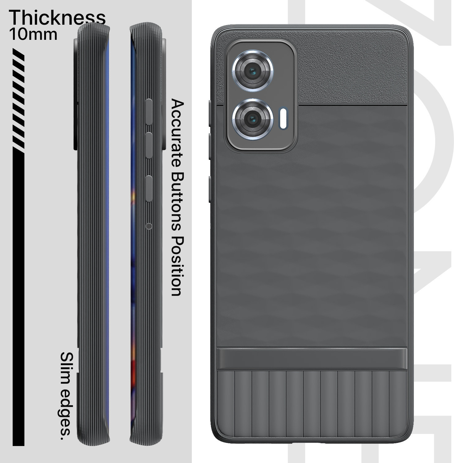 Image of GLOBAL NOMAD Back Cover for Motorola Moto Edge 50 Fusion 5G , Motorola Moto G96 5G