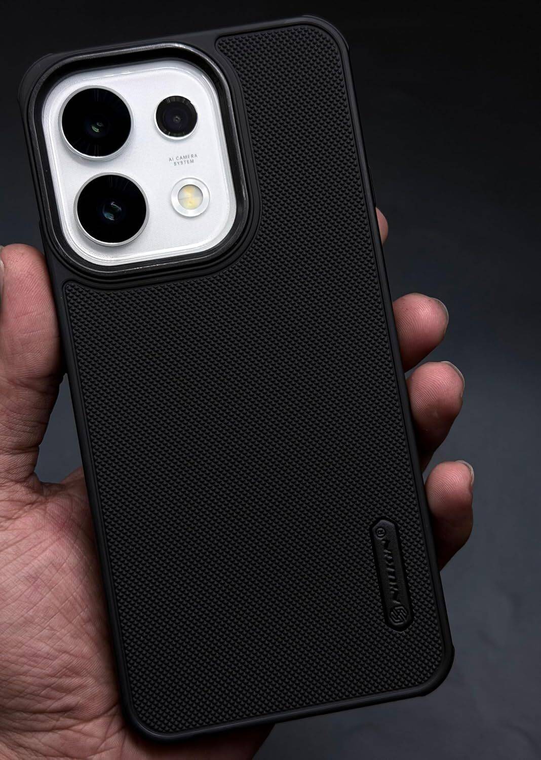 MOBIGENIX Back Cover for OPPO Reno 16c 5G Black - Image 1