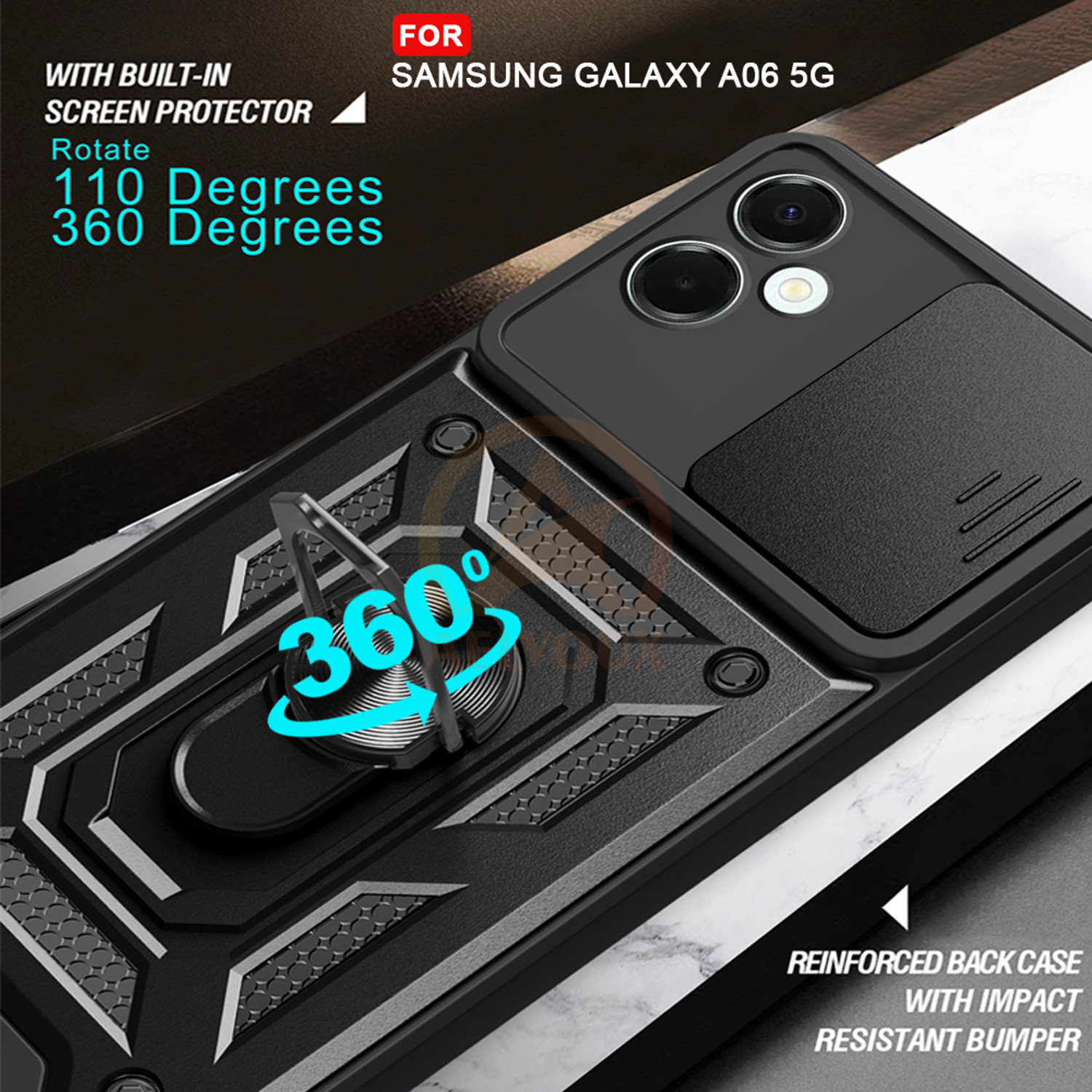 Image of AelVouX Back Cover for Samsung Galaxy A06 5G