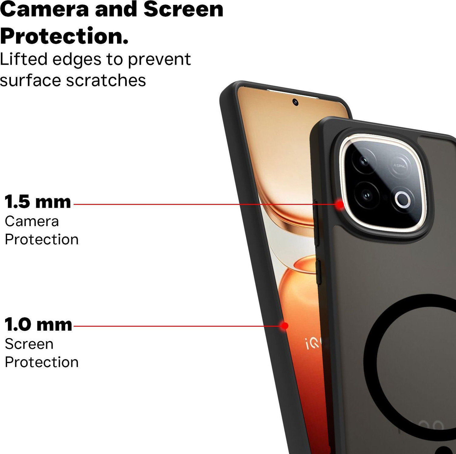 Image of RIGGEAR Back Cover for IQOO Neo 10 5G (Matte)