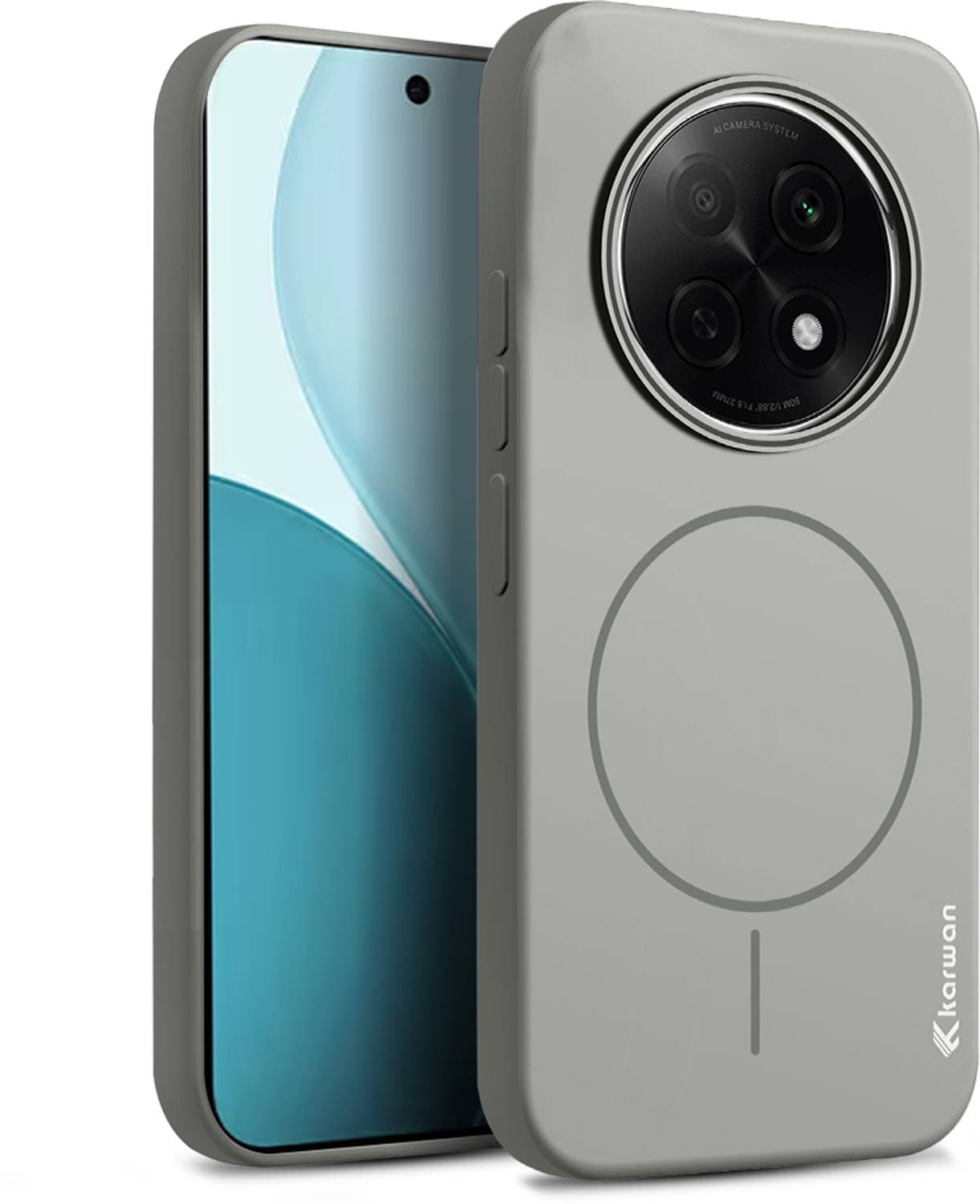 KARWAN Back Cover for Oppo F29 Pro Gray