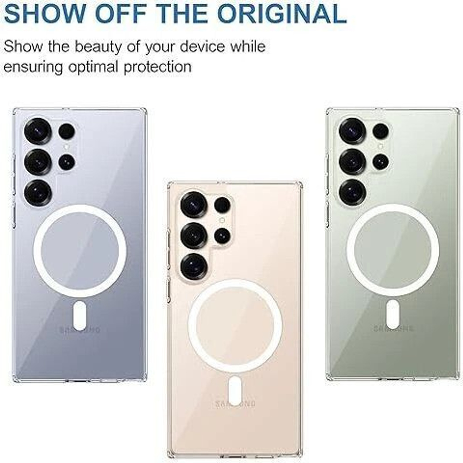 Image of SAMRIN Back Cover for SAMSUNG GALAXY S25 ULTRA