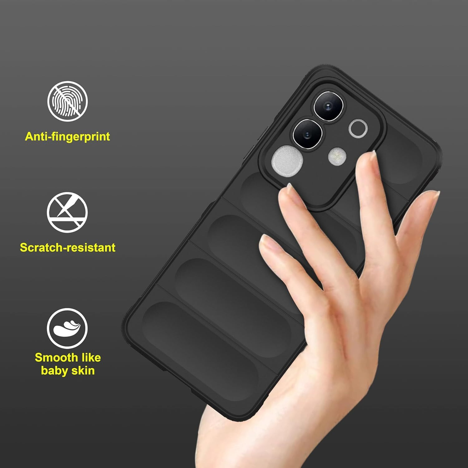 Image of Rugraj Back Cover for Vivo T4x 5G, vivo T4x 5G, iQOO Z10X