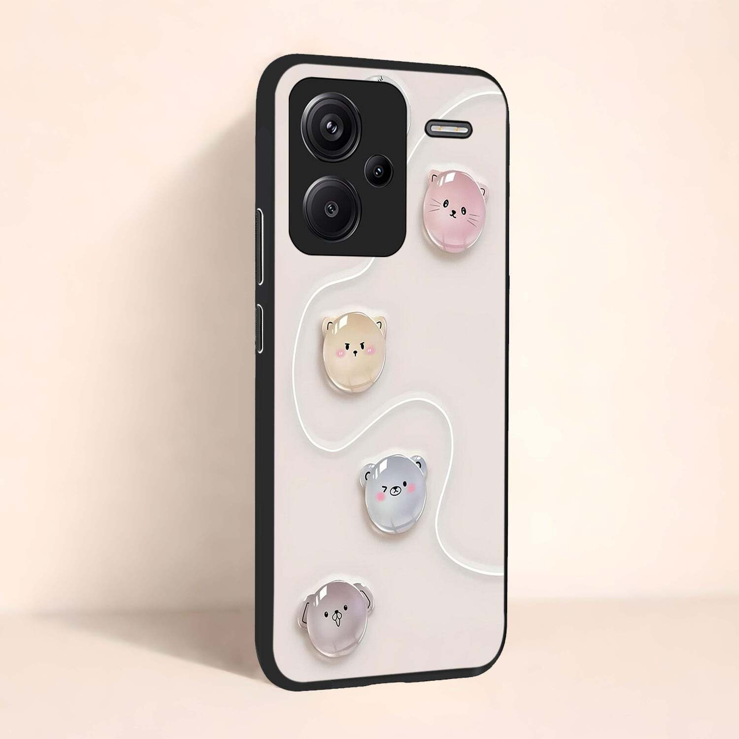 Image of custom world Back Cover for Redmi Note 13 Pro Plus (Beige, Multicolor, Shock Proof, Glass, Pack of: 1)