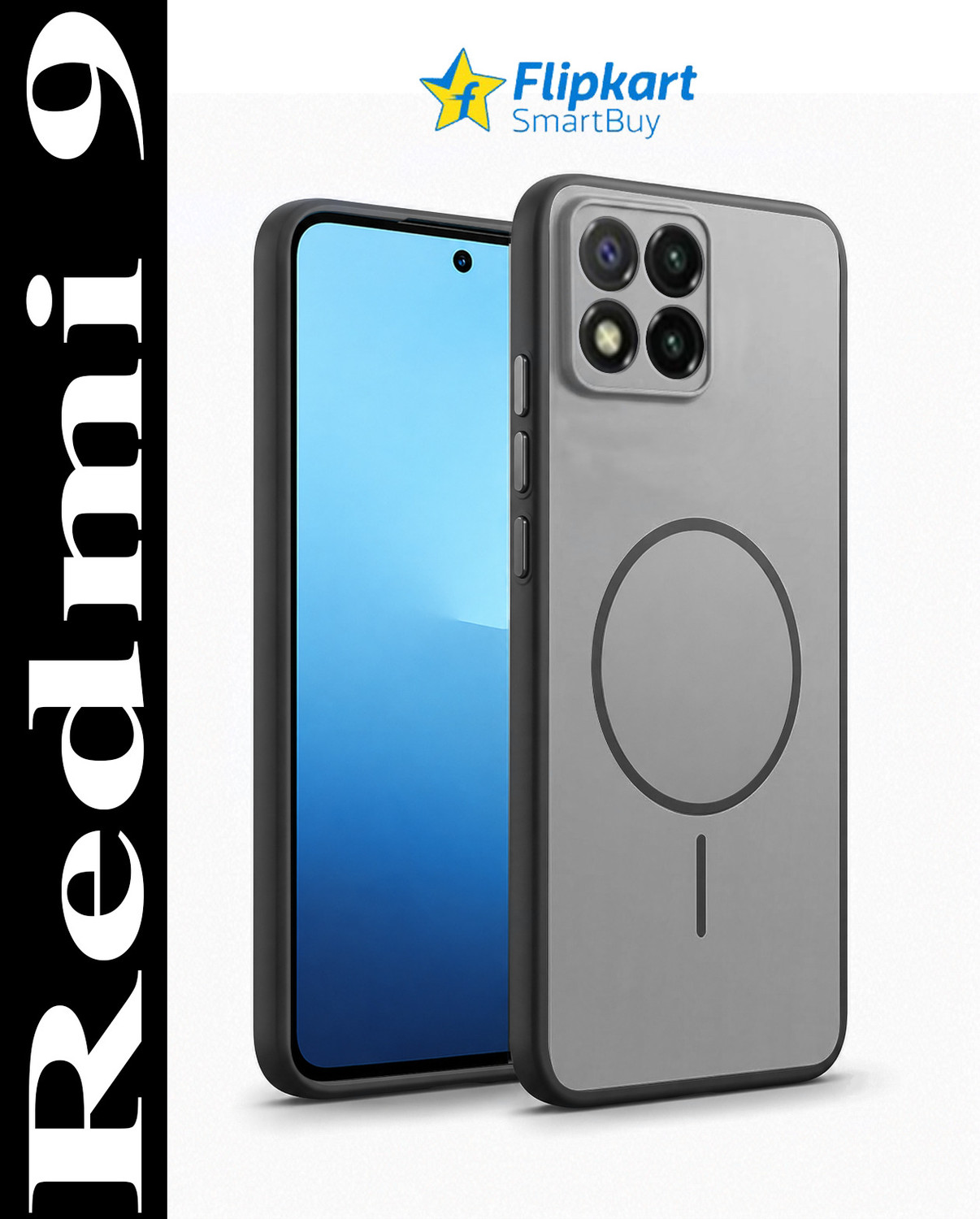 Image of Flipkart SmartBuy Back Cover for Redmi 9