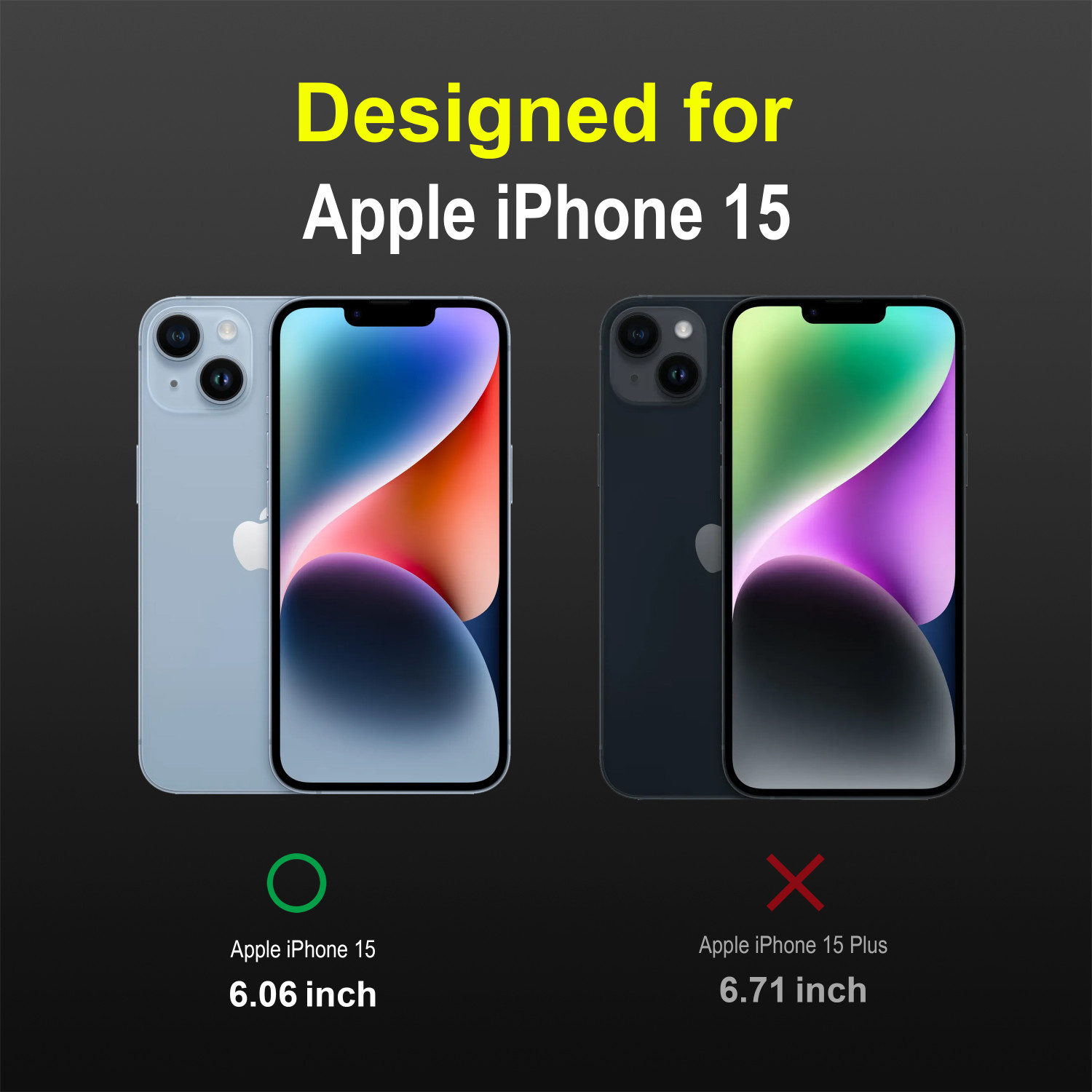 Image of GLOBAL NOMAD Back Cover for Apple iPhone 15