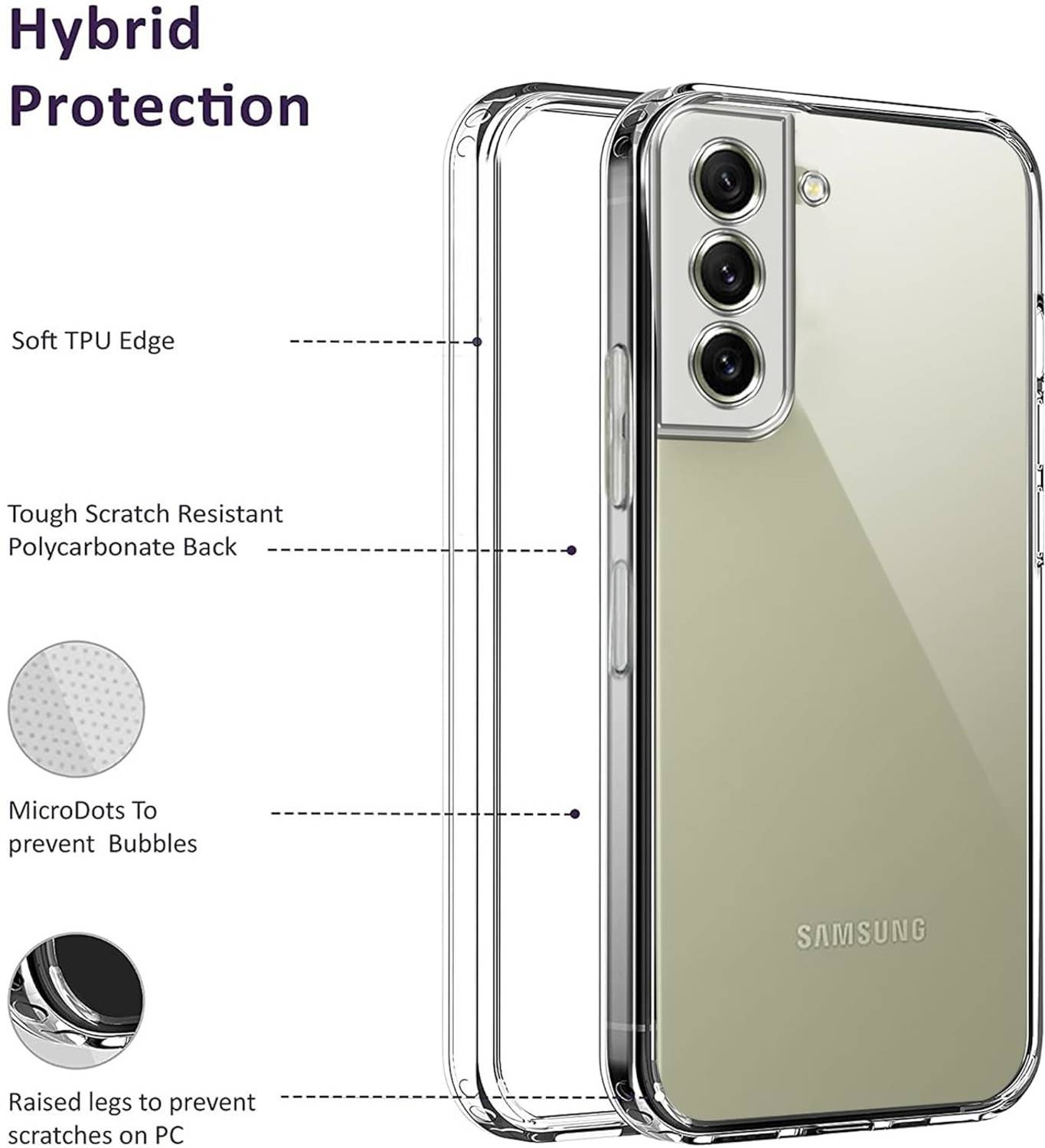 Mobiclonics Back Cover for Samsung Galaxy S21 FE 5G - Image 4