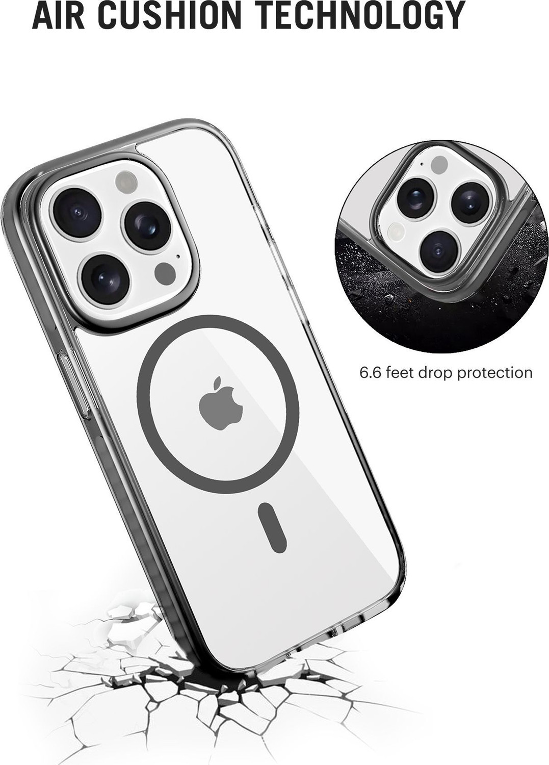 Image of DailyObjects Back Cover for iPhone 15 Pro