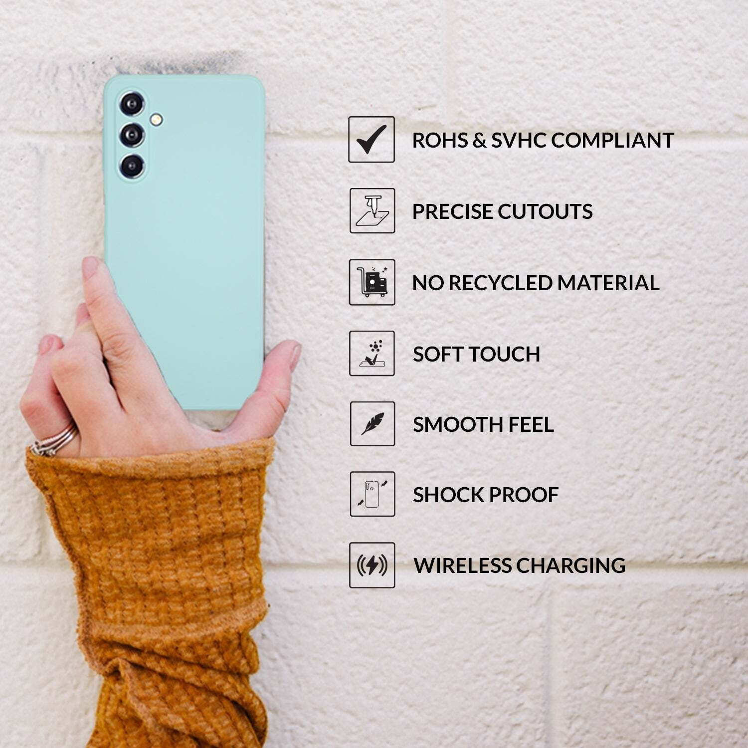 Image of Sprig Back Cover for Samsung Galaxy F34 5G, Galaxy F34, Samsung F34, F34, Samsung M34, M34