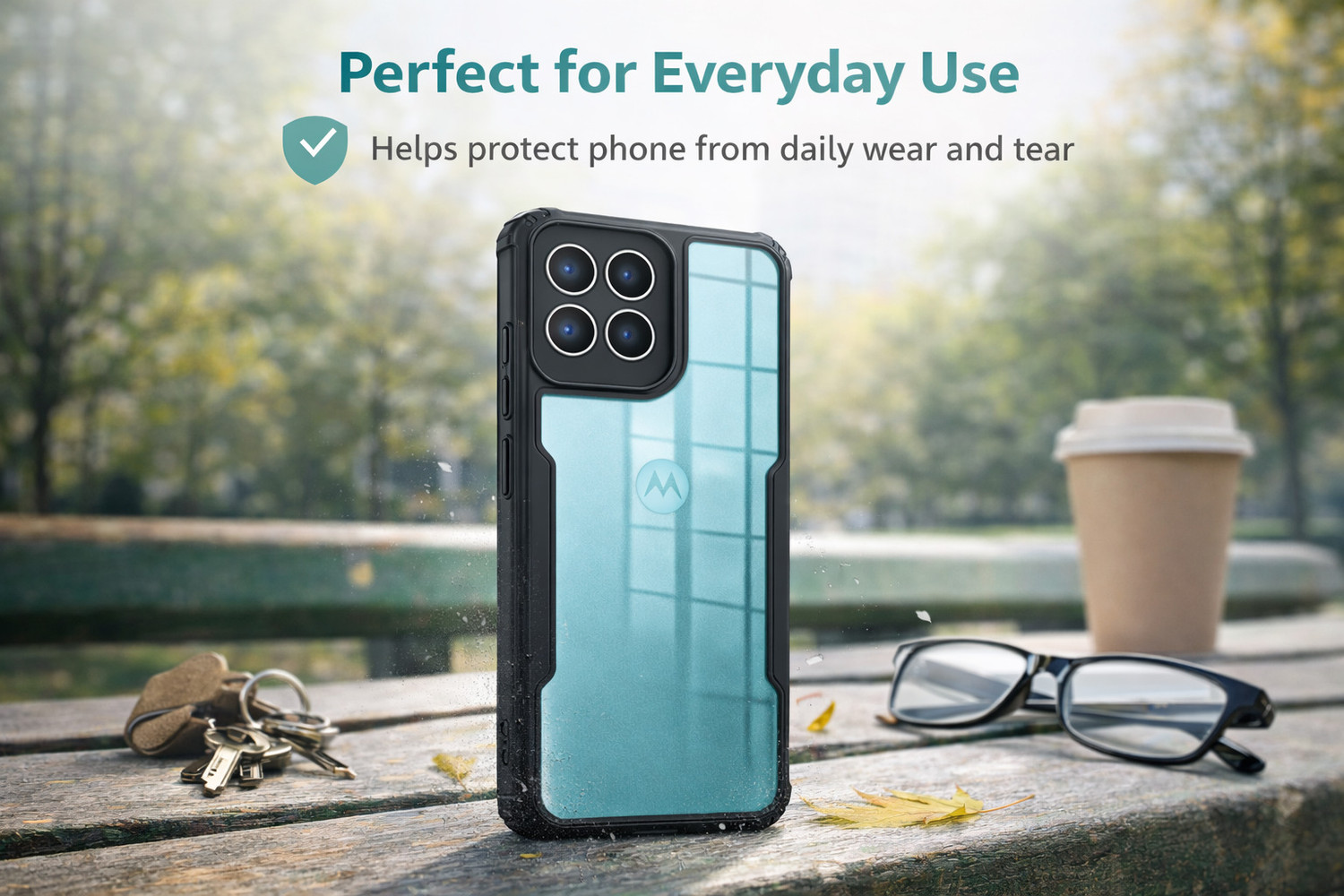 Image of XTRENGTH Back Cover for Motorola Moto G57 Power