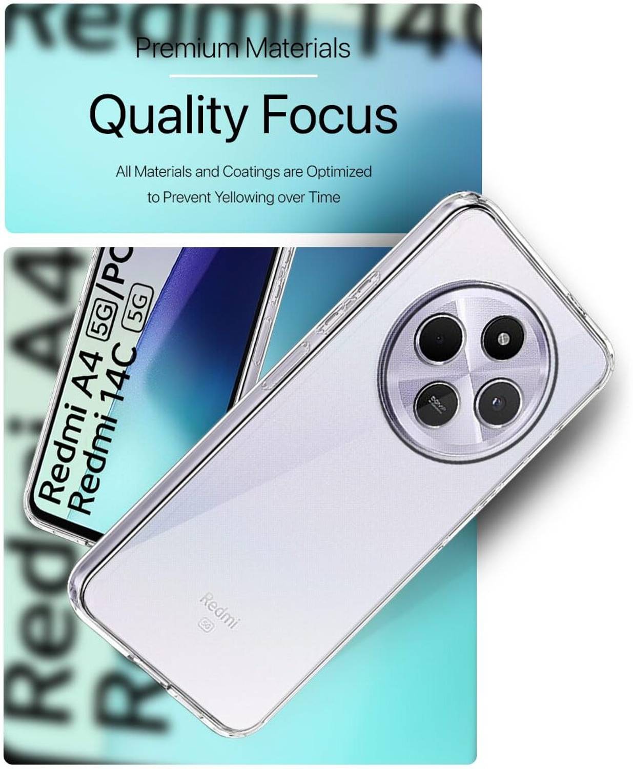 EASSGU Custodia per Realme Note 60 / Realme Note 60X (6.74 Inches), Cover Morbida in Silicone TPU - Polvere di sabbia