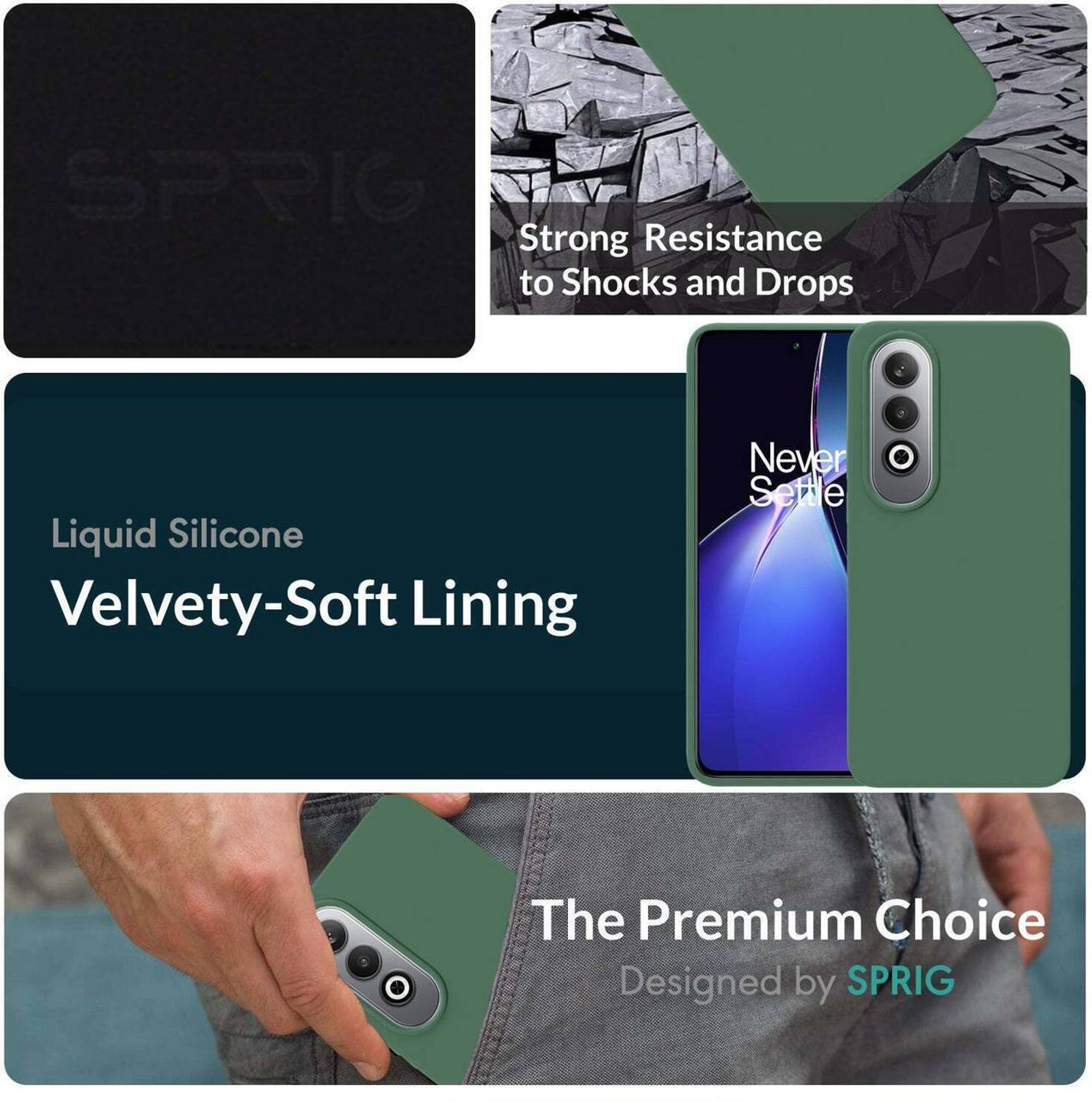 Image of Sprig Back Cover for ONEPLUS Nord CE4 5G, OnePlus Nord CE4 5G