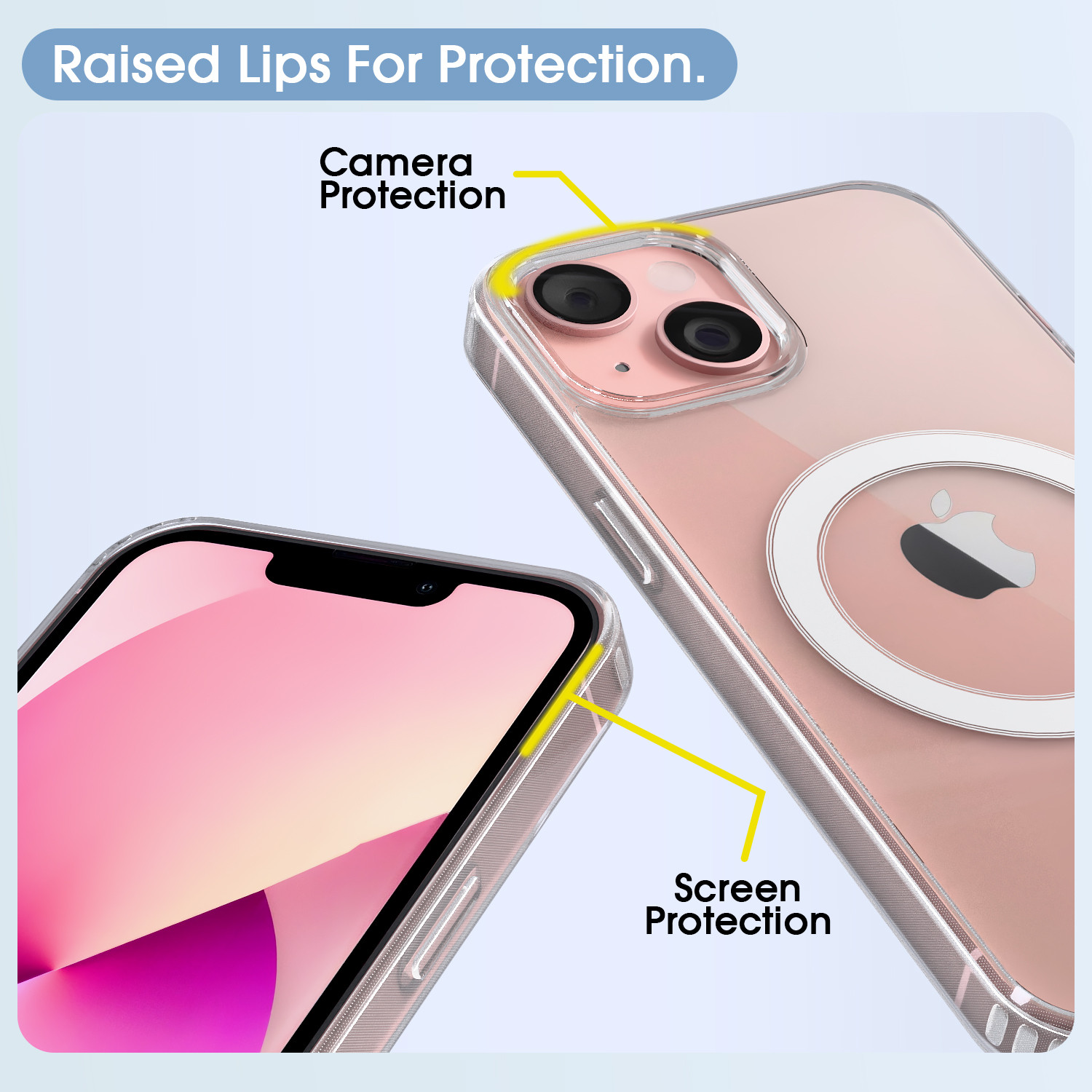 Image of Pikkme Back Cover for Apple iPhone 13