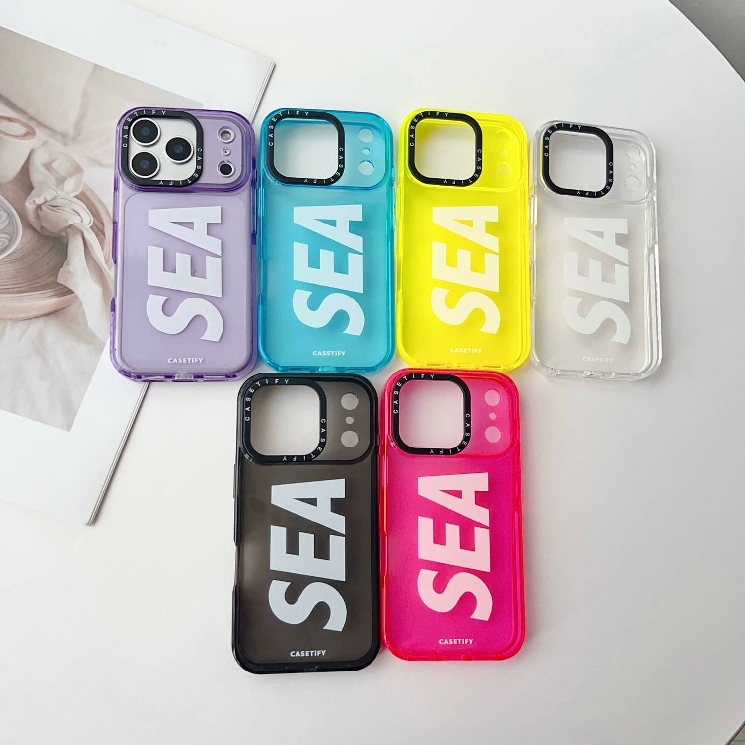 HelloX Back Cover for Apple iPhone 17 Pro Sea Case Camera and Drop