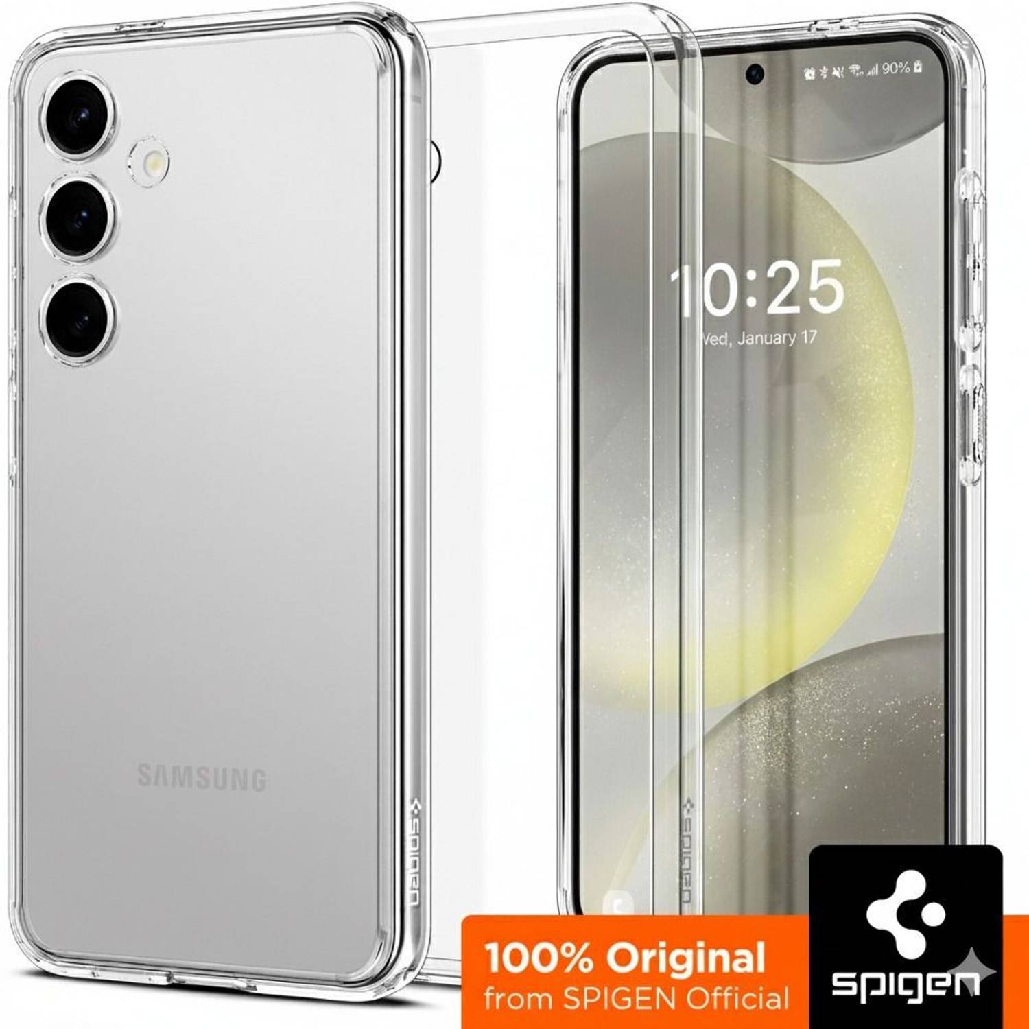 Spigen Ultra Hybrid Back Cover for Samsung Galaxy S24 - Image 1