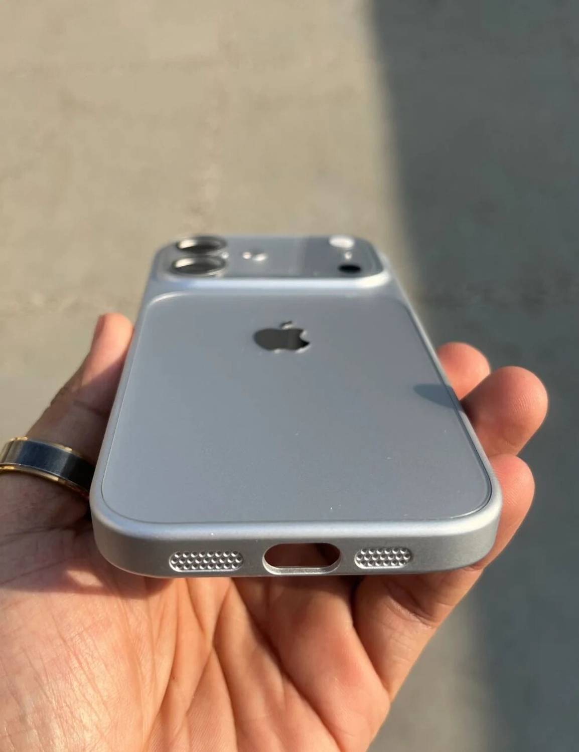 Reyanshstore Back Cover for Apple iPhone 17 Silver - Image 3