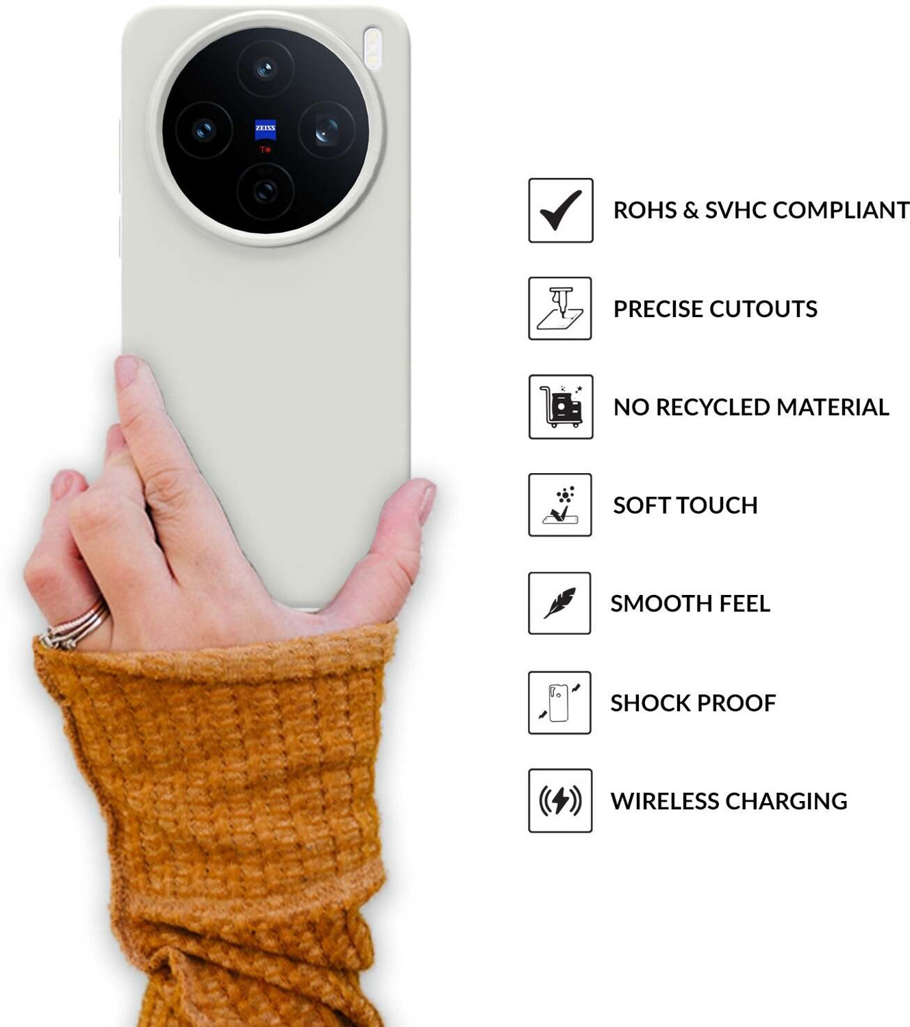 Image of Sprig Back Cover for VIVO X200T, X200T, Vivo X200T