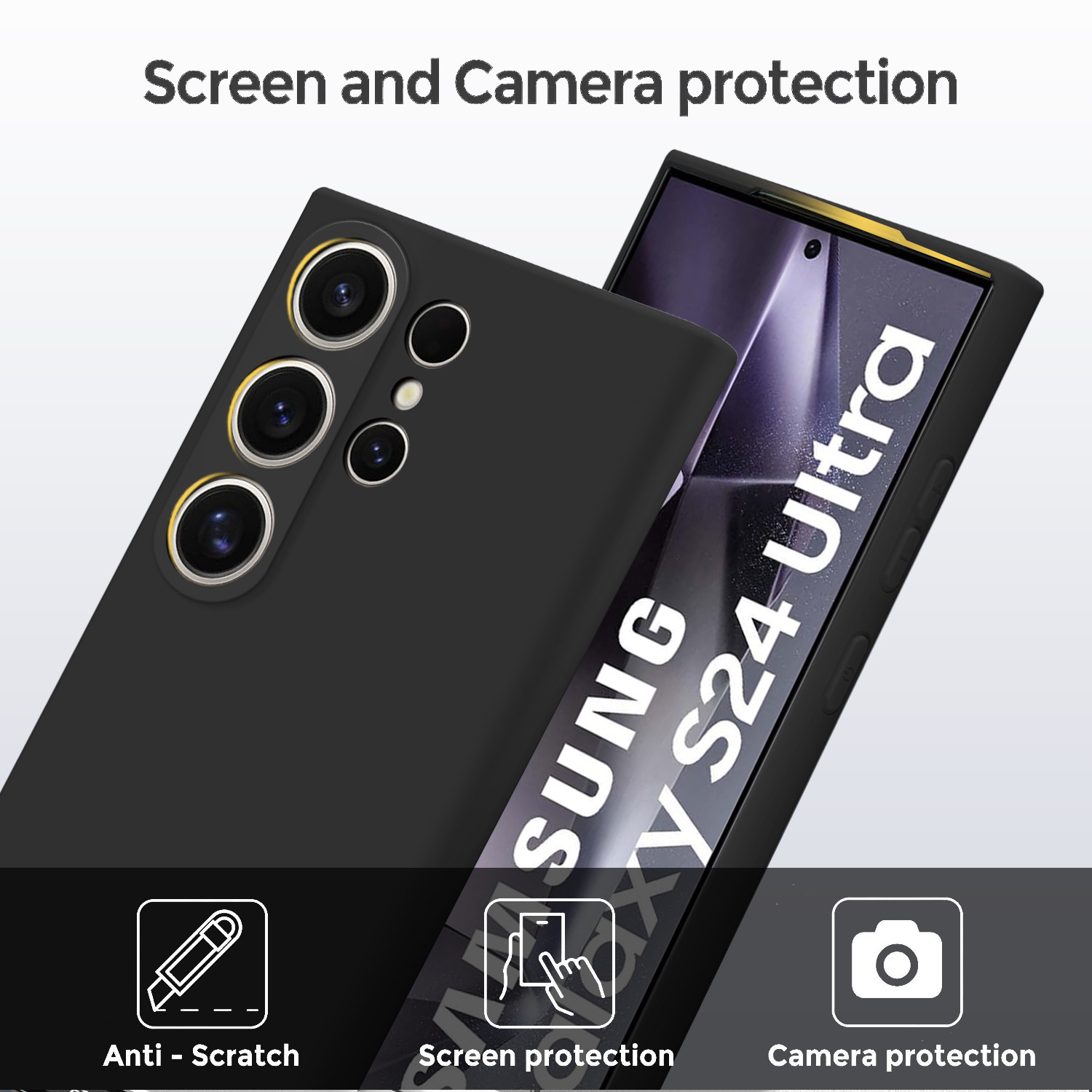 Image of KartV Back Cover for Samsung Galaxy S24 Ultra 5G