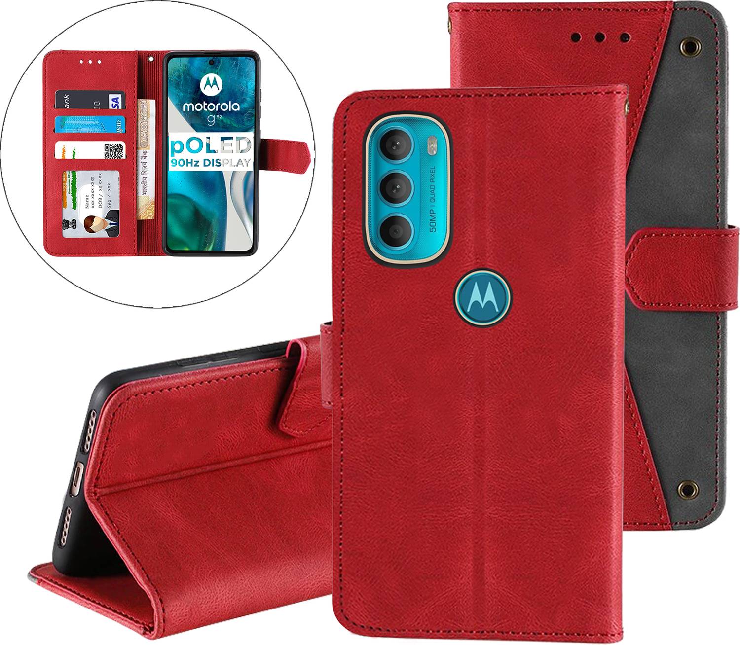 Autofocus Back Cover for Motorola G52