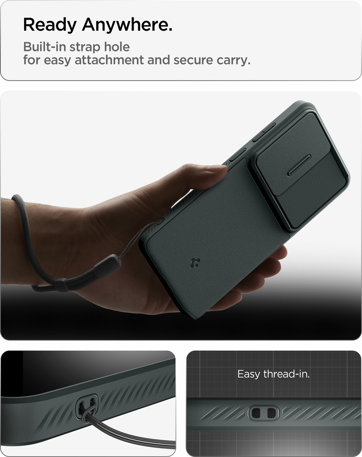 Image of Spigen Optik Armor Back Cover for Samsung Galaxy S26 Ultra 5G