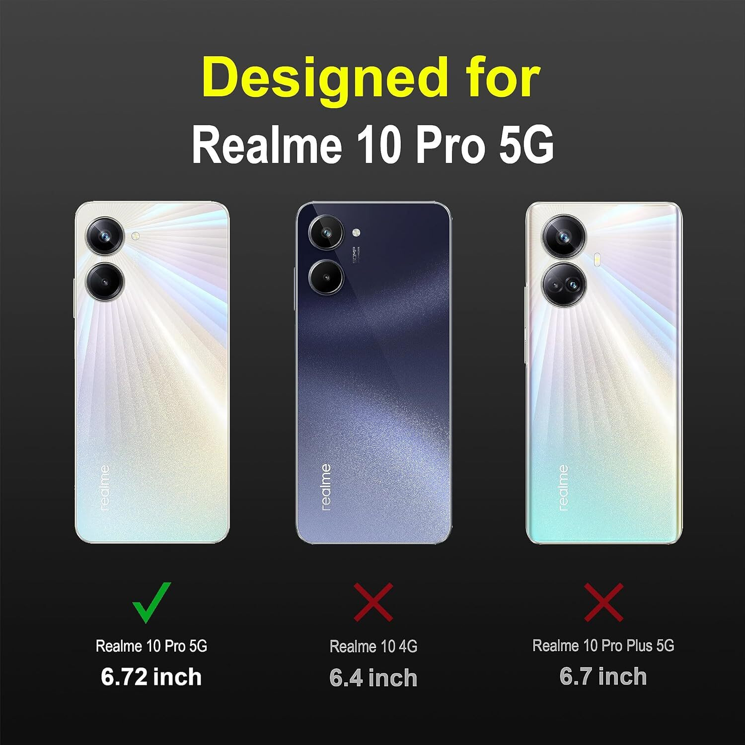 Image of Cover Alive Back Cover for Realme 10 Pro 5G