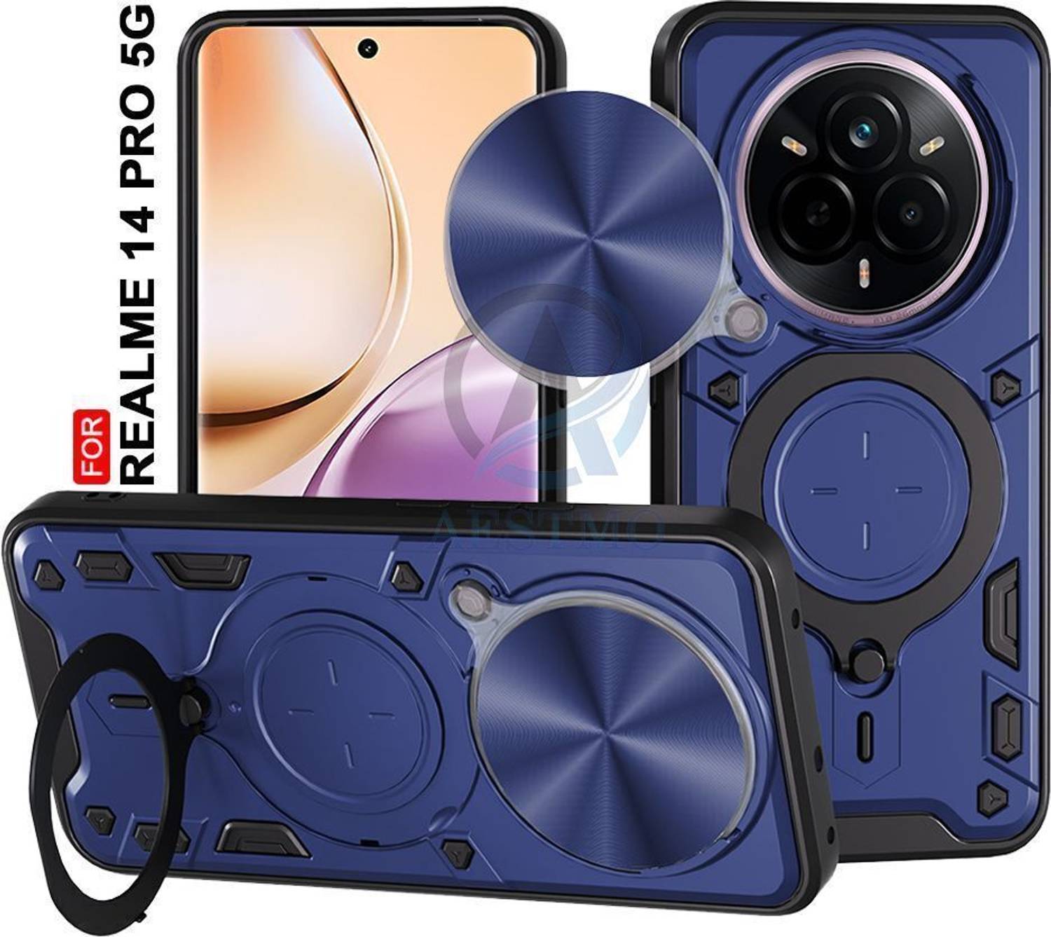 AESTMO Back Cover for realme 14 Pro 5G