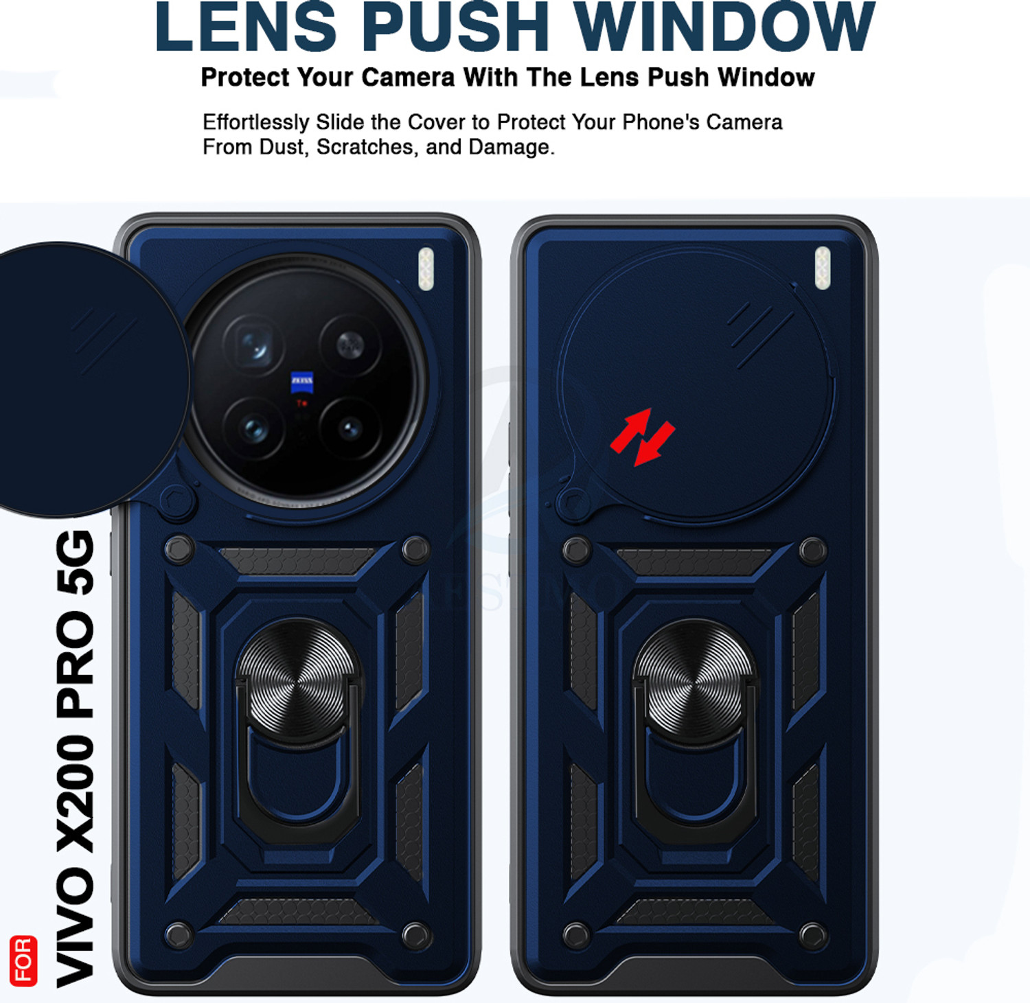 Image of AESTMO Back Cover for Vivo X200 Pro 5G