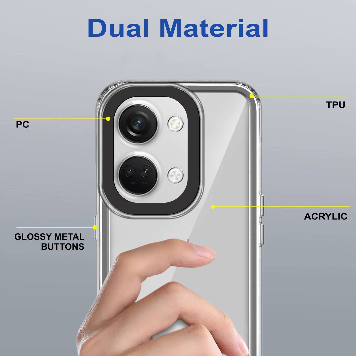 GLOBAL NOMAD Back Cover for OnePlus Nord 3 5G - Image 5