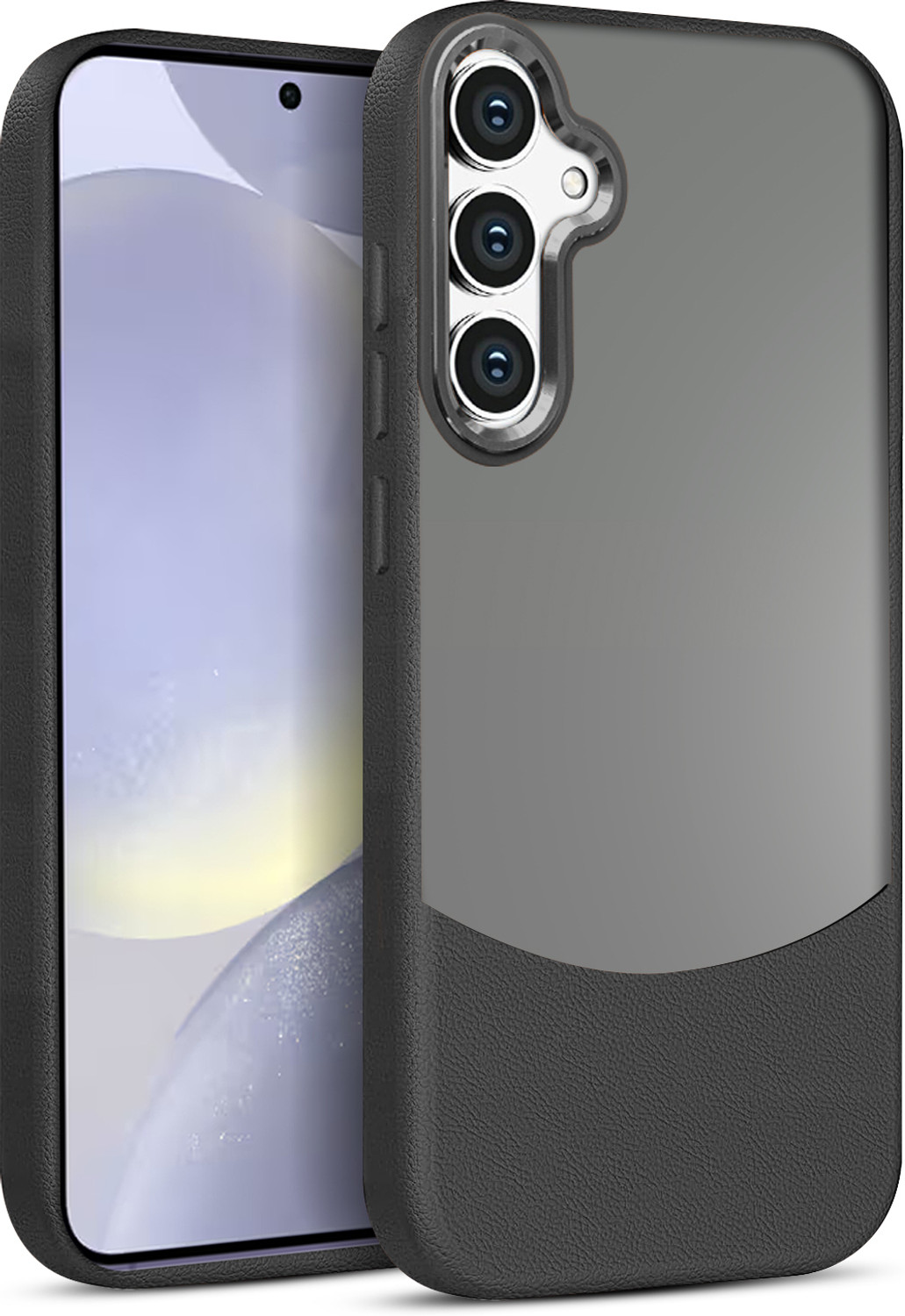 Image of Mintzz Back Cover for Samsung Galaxy S25 5G (Black, Shock Proof, Pack of: 1)