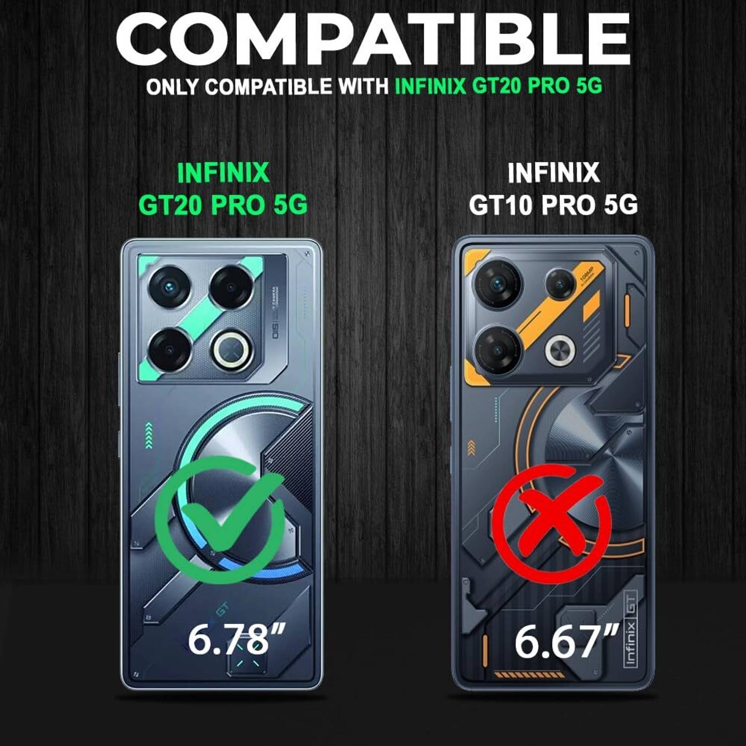 NewStatus Back Cover for Infinix GT 20 Pro 5G - Image 2