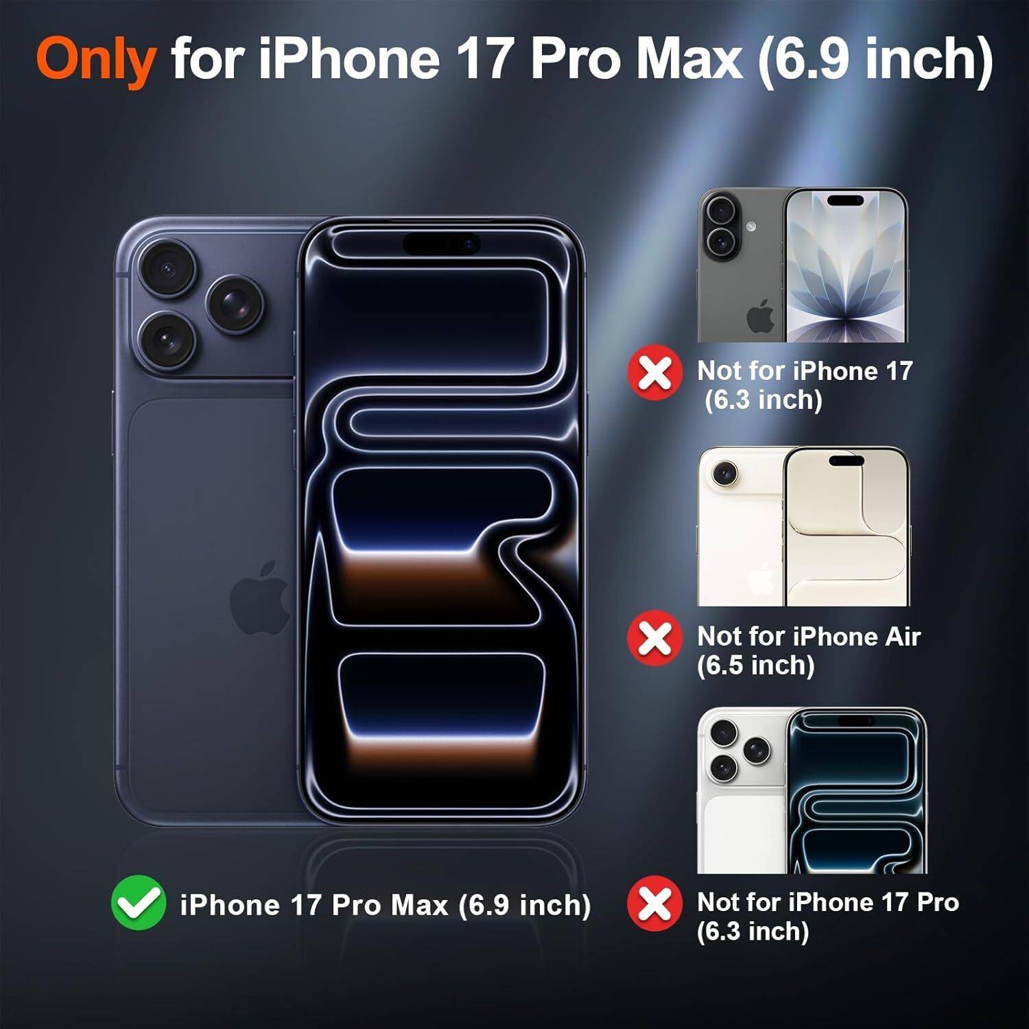 AIBEX Back Cover for iPhone 17 Pro Max - Image 2