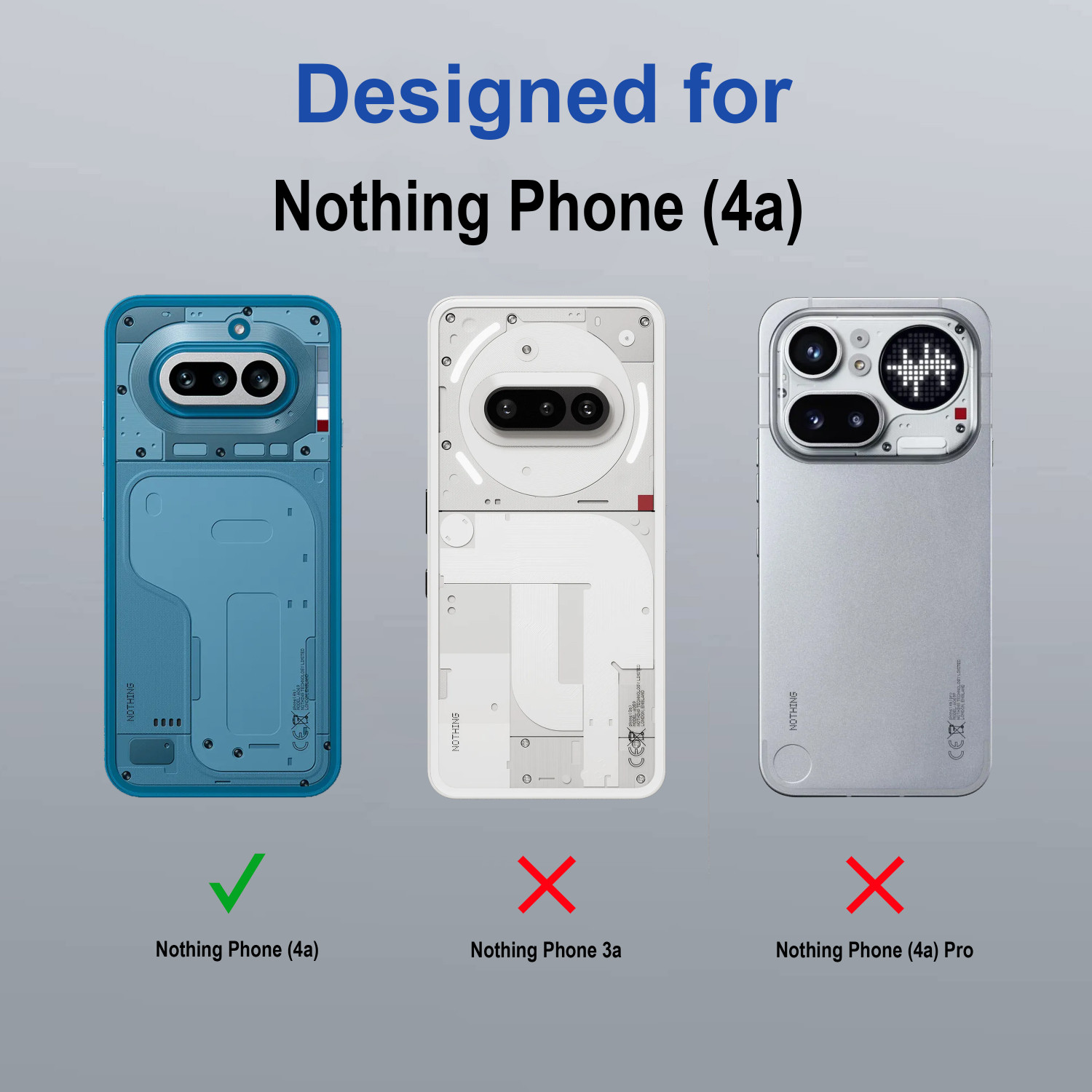 Image of GLOBAL NOMAD Back Cover for Nothing Phone (4a)