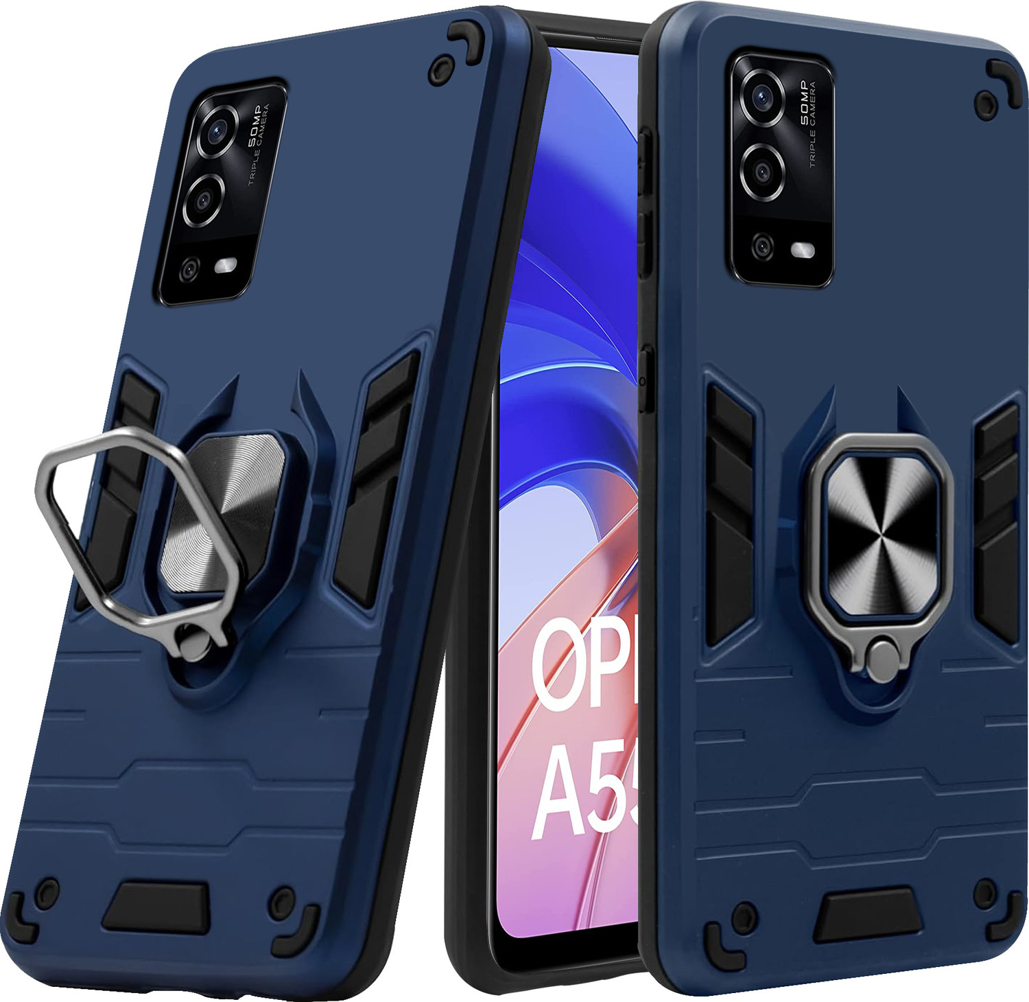 Image of SMARTPOCKET Back Cover for OPPO A55 4G