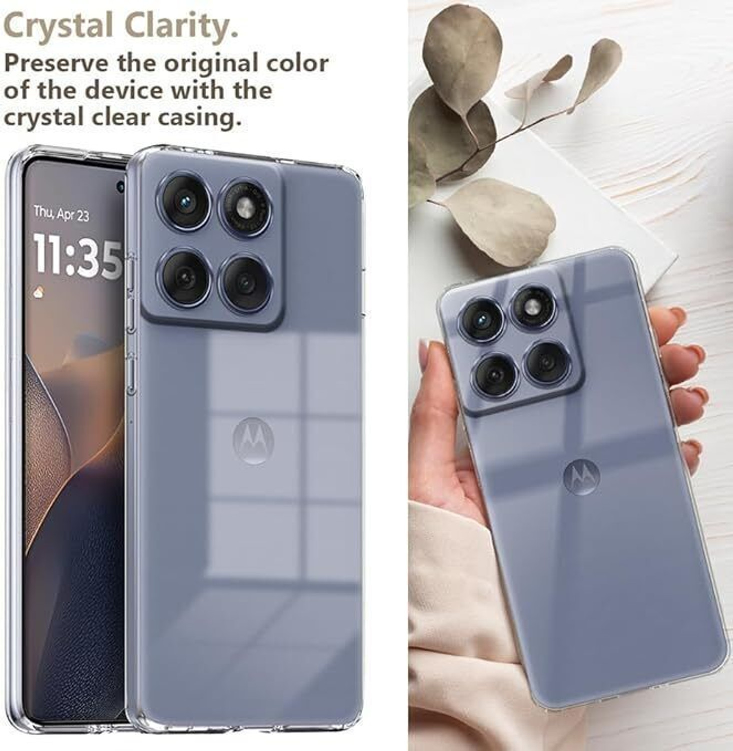 Image of Flipkart SmartBuy Back Cover for Motorola Moto G67 Power 5G