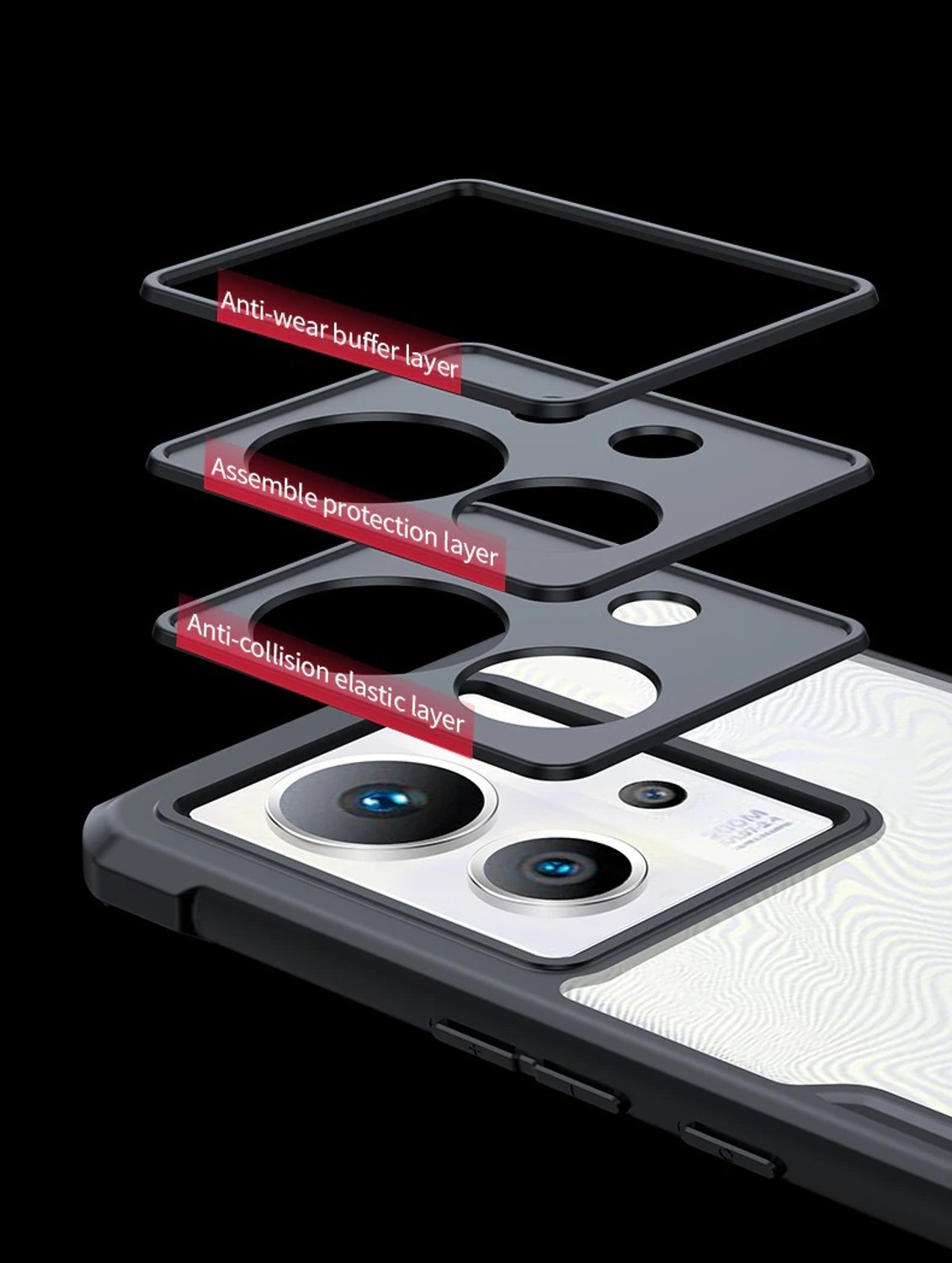 Image of Caseline Back Cover for Infinix Note 30 5G, Infinix Note 30,(IP)