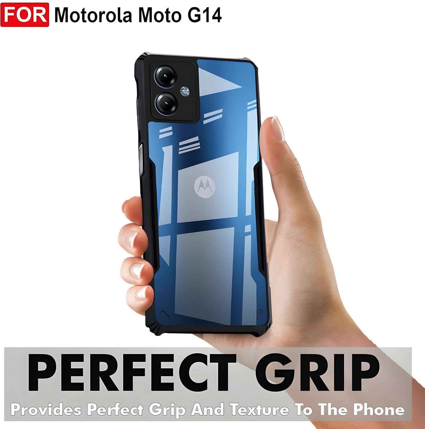 Image of GOLKI COVERS Back Cover for Motorola G14