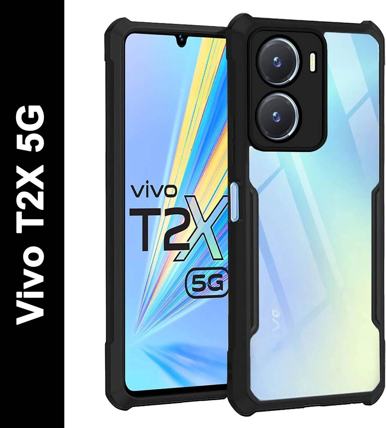 Micvir Back Cover for vivo Y16, Vivo T2x 5G, VIvo Y56 5G