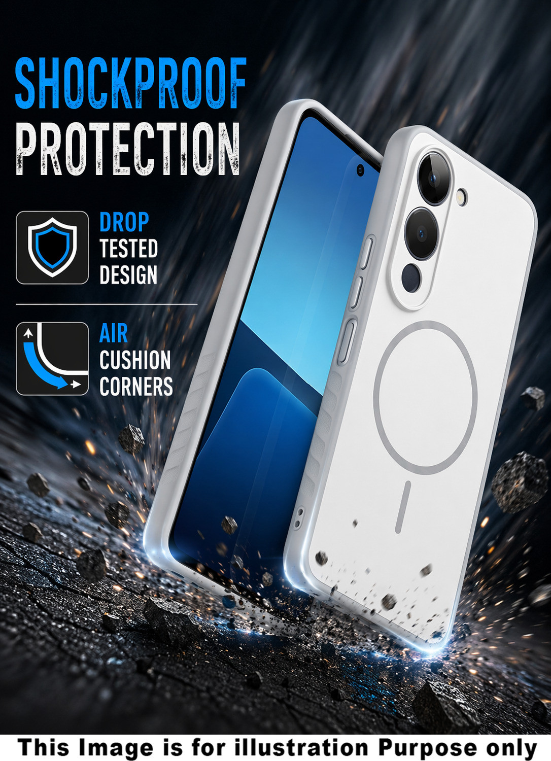 Image of Flipkart SmartBuy Back Cover for vivo T4 Pro 5G