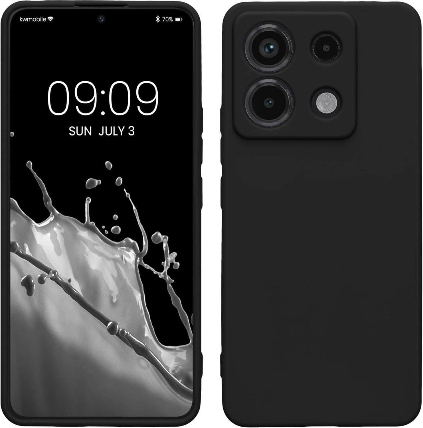 Image of CLOVYR Back Cover for Redmi Note 13 Pro 5G /Poco X6 5G Silicon Protective Case