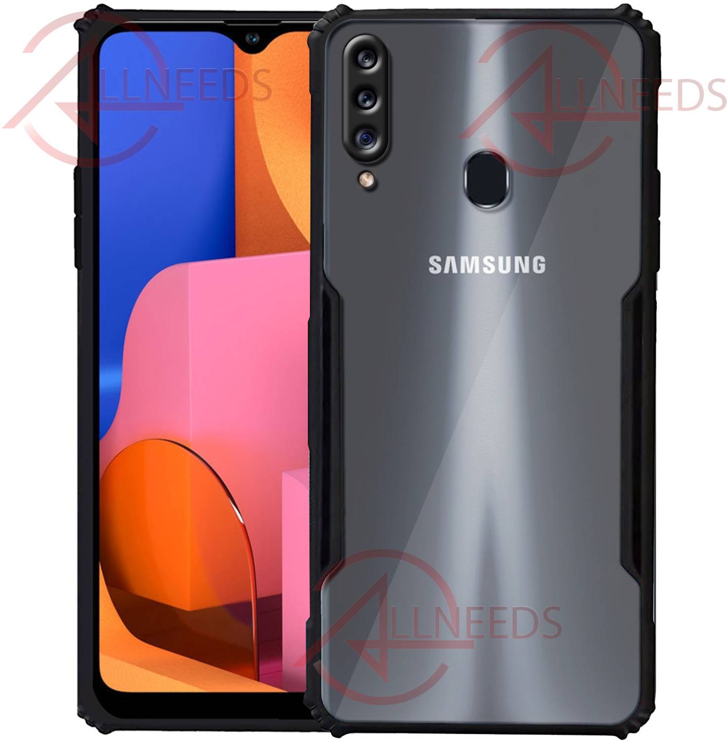 ALLNEEDS Back Cover for Samsung Galaxy A20s