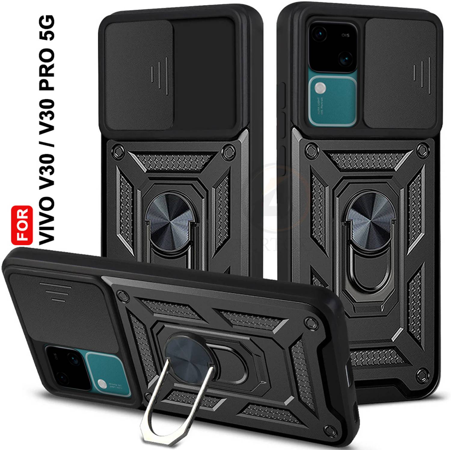 AelVouX Back Cover for Vivo V30 Pro 5G